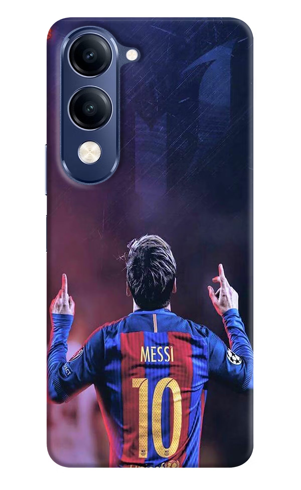 Messi Vivo V40 Lite Back Cover - Messi Vivo V40 Lite Hard Case Back Cover by Casekaro Messi Vivo V40 Lite Hard Case Back Cover by Casekaro