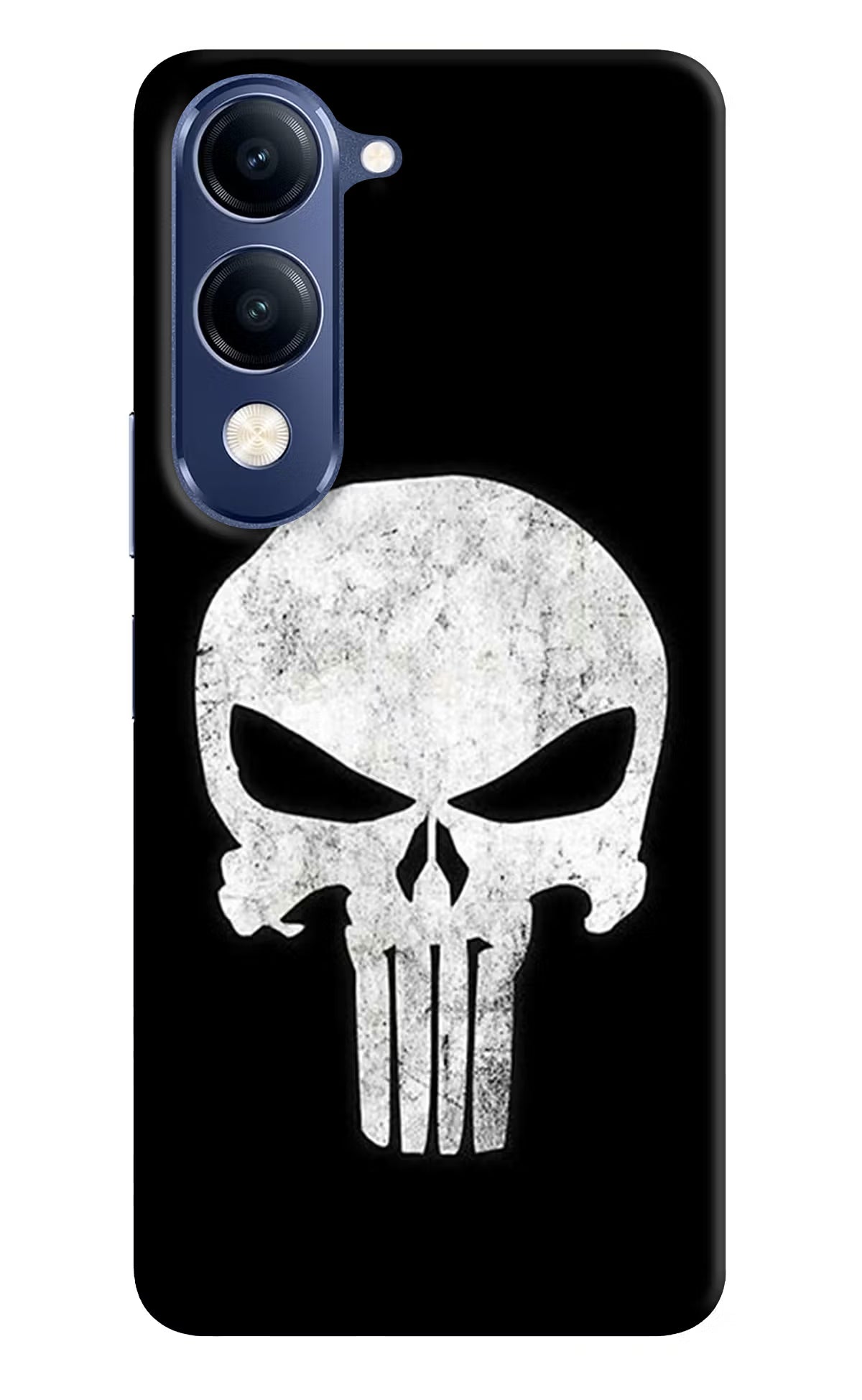 Punisher Skull Vivo V40 Lite Back Cover - Punisher Skull Vivo V40 Lite Hard Case Back Cover by Casekaro Punisher Skull Vivo V40 Lite Hard Case Back Cover by Casekaro