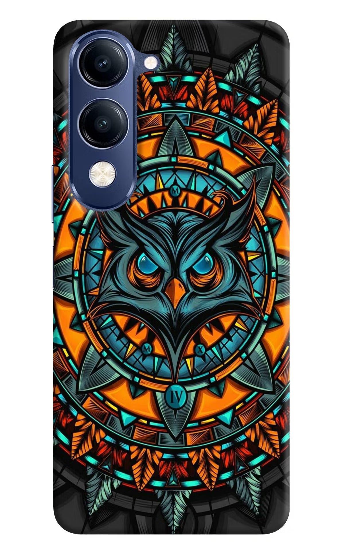 Angry Owl Art Vivo V40 Lite Back Cover - Angry Owl Art Vivo V40 Lite Hard Case Back Cover by Casekaro Angry Owl Art Vivo V40 Lite Hard Case Back Cover by Casekaro