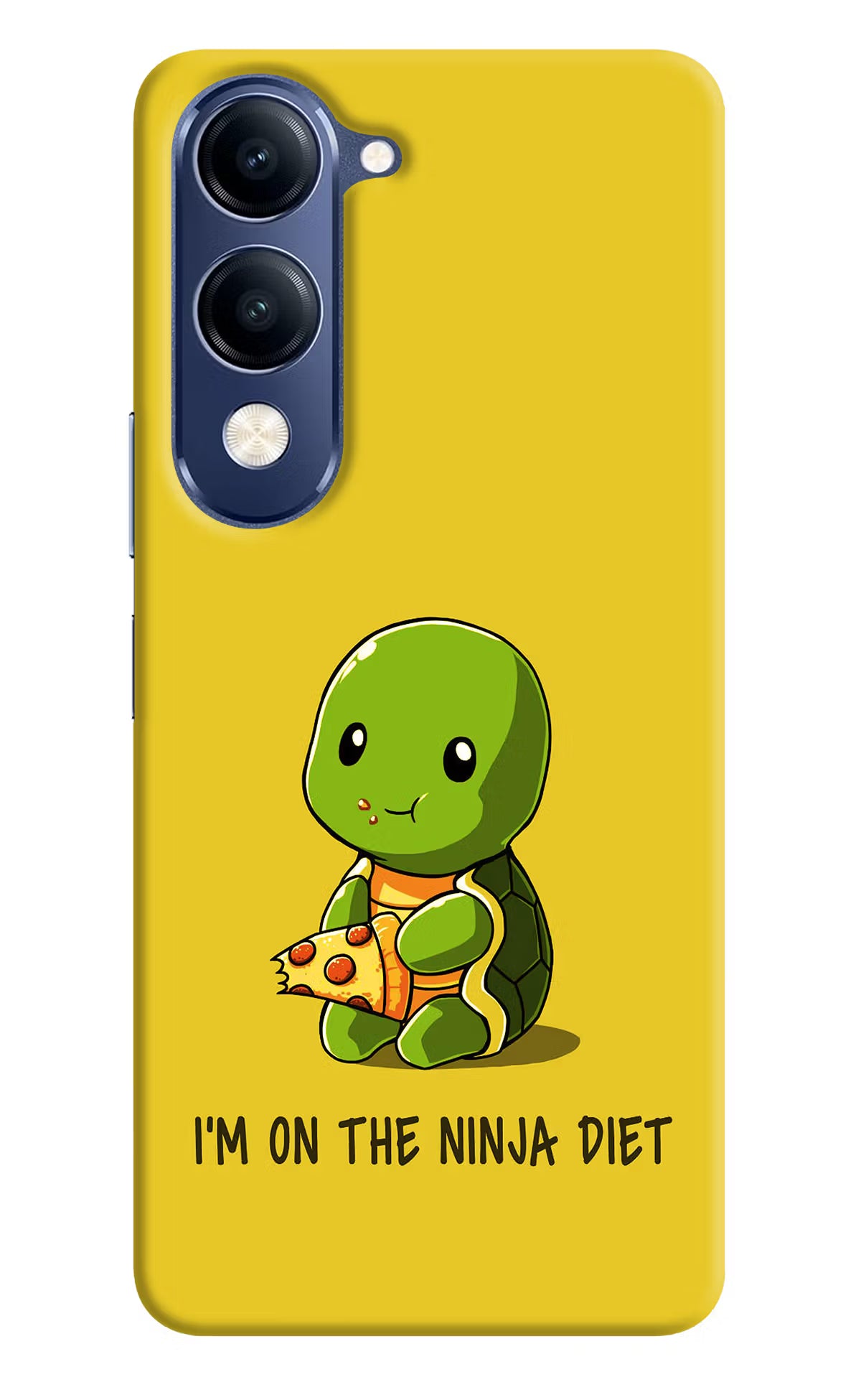 I'm on Ninja Diet Vivo V40 Lite Back Cover - I'm on Ninja Diet Vivo V40 Lite Hard Case Back Cover by Casekaro I'm on Ninja Diet Vivo V40 Lite Hard Case Back Cover by Casekaro