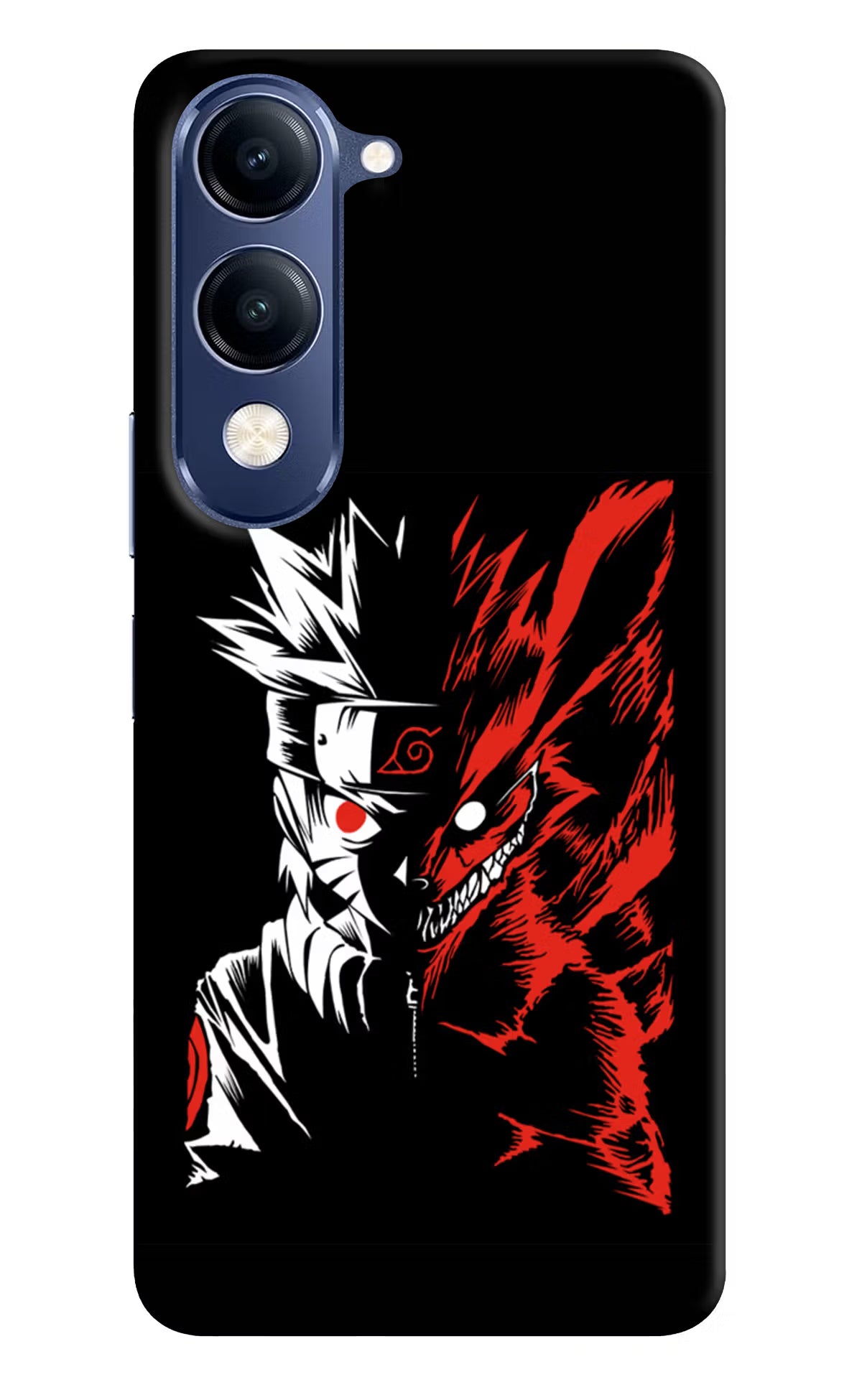 Naruto Two Face Vivo V40 Lite Back Cover - Naruto Two Face Vivo V40 Lite Hard Case Back Cover by Casekaro Naruto Two Face Vivo V40 Lite Hard Case Back Cover by Casekaro