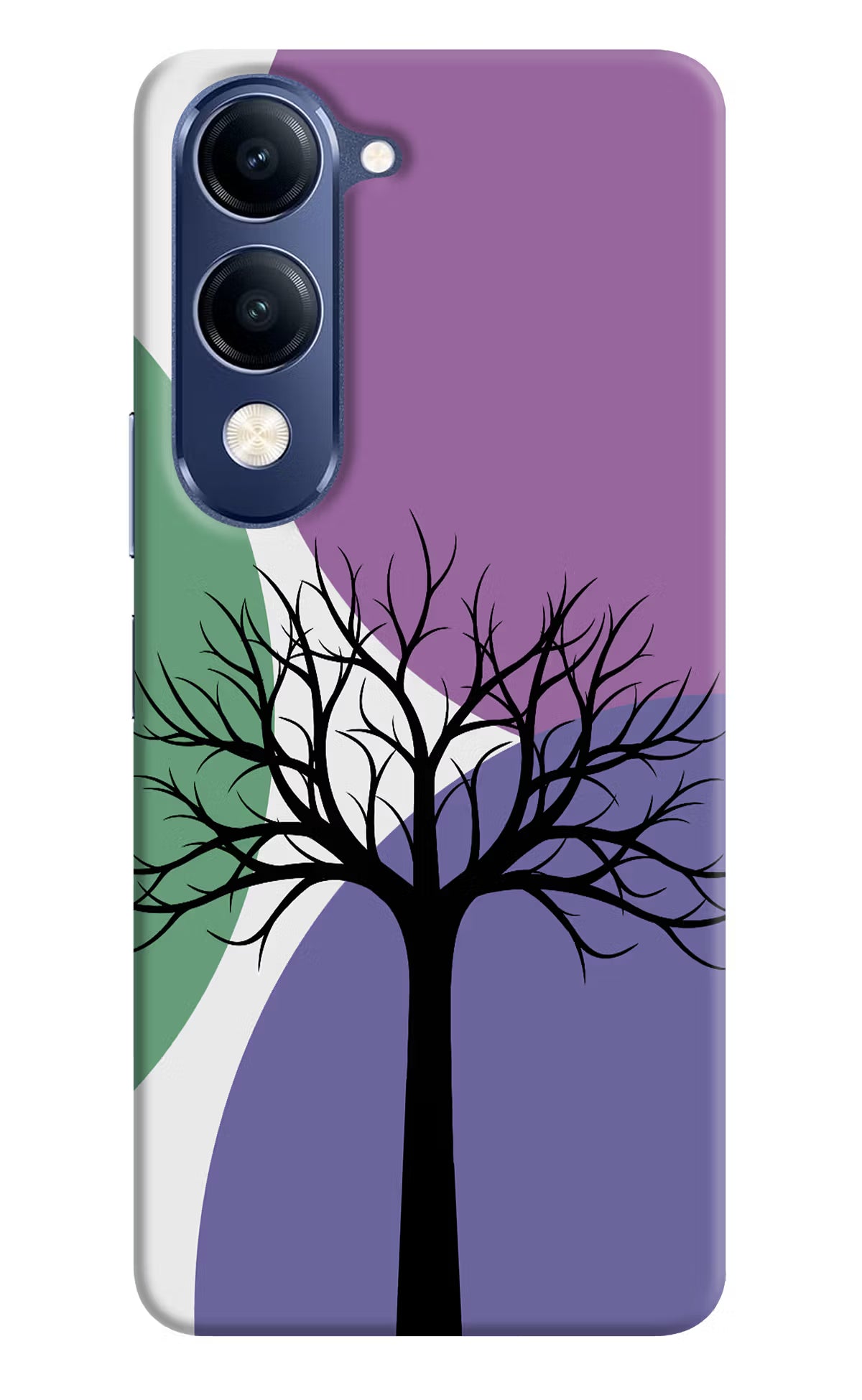 Tree Art Vivo V40 Lite Back Cover - Tree Art Vivo V40 Lite Hard Case Back Cover by Casekaro Tree Art Vivo V40 Lite Hard Case Back Cover by Casekaro
