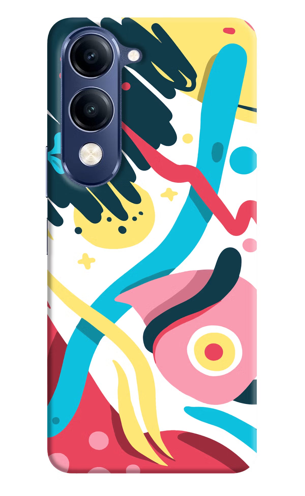 Trippy Vivo V40 Lite Back Cover - Trippy Vivo V40 Lite Hard Case Back Cover by Casekaro Trippy Vivo V40 Lite Hard Case Back Cover by Casekaro