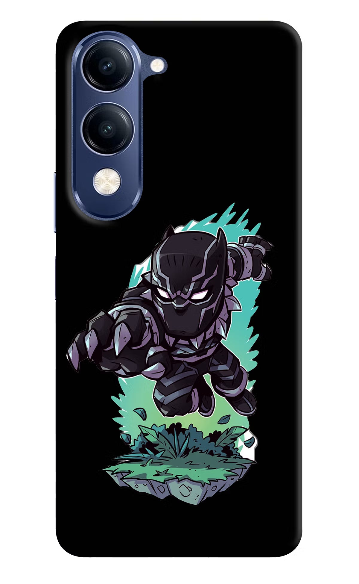 Black Panther Vivo V40 Lite Back Cover - Black Panther Vivo V40 Lite Hard Case Back Cover by Casekaro Black Panther Vivo V40 Lite Hard Case Back Cover by Casekaro