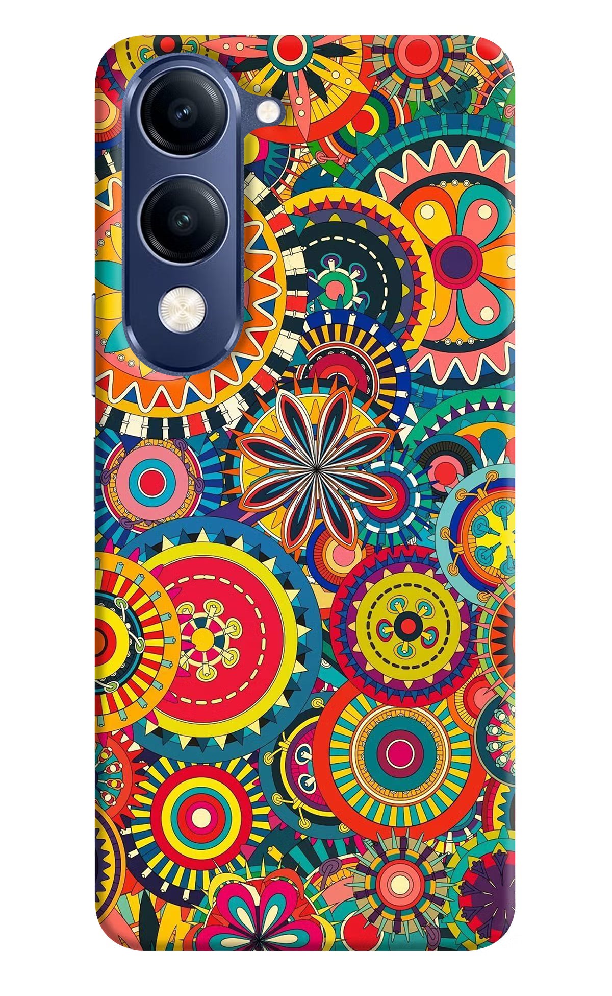 Gol Gol Art Vivo V40 Lite Back Cover - Gol Gol Art Vivo V40 Lite Hard Case Back Cover by Casekaro Gol Gol Art Vivo V40 Lite Hard Case Back Cover by Casekaro
