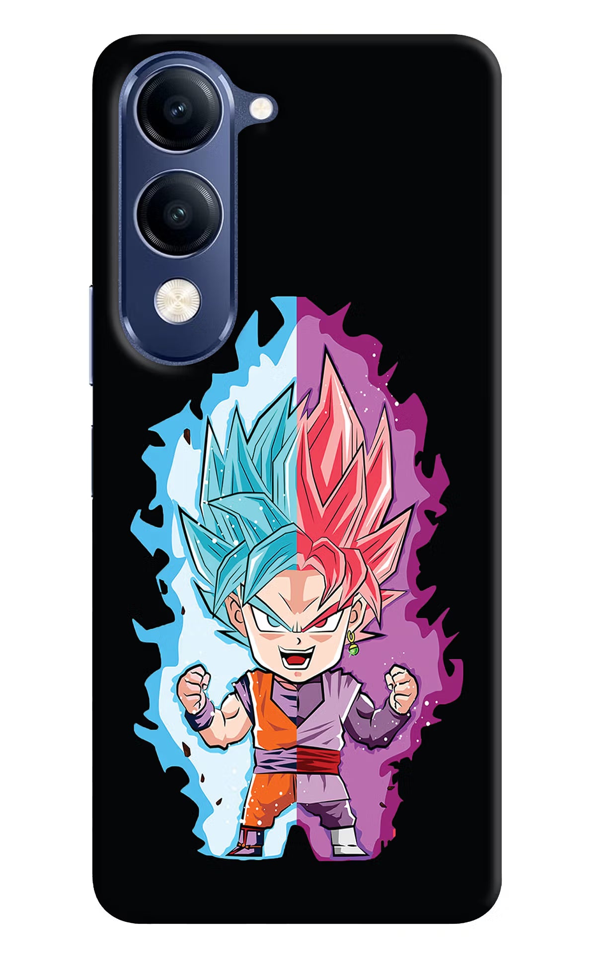 Chota Goku Vivo V40 Lite Back Cover - Chota Goku Vivo V40 Lite Hard Case Back Cover by Casekaro Chota Goku Vivo V40 Lite Hard Case Back Cover by Casekaro