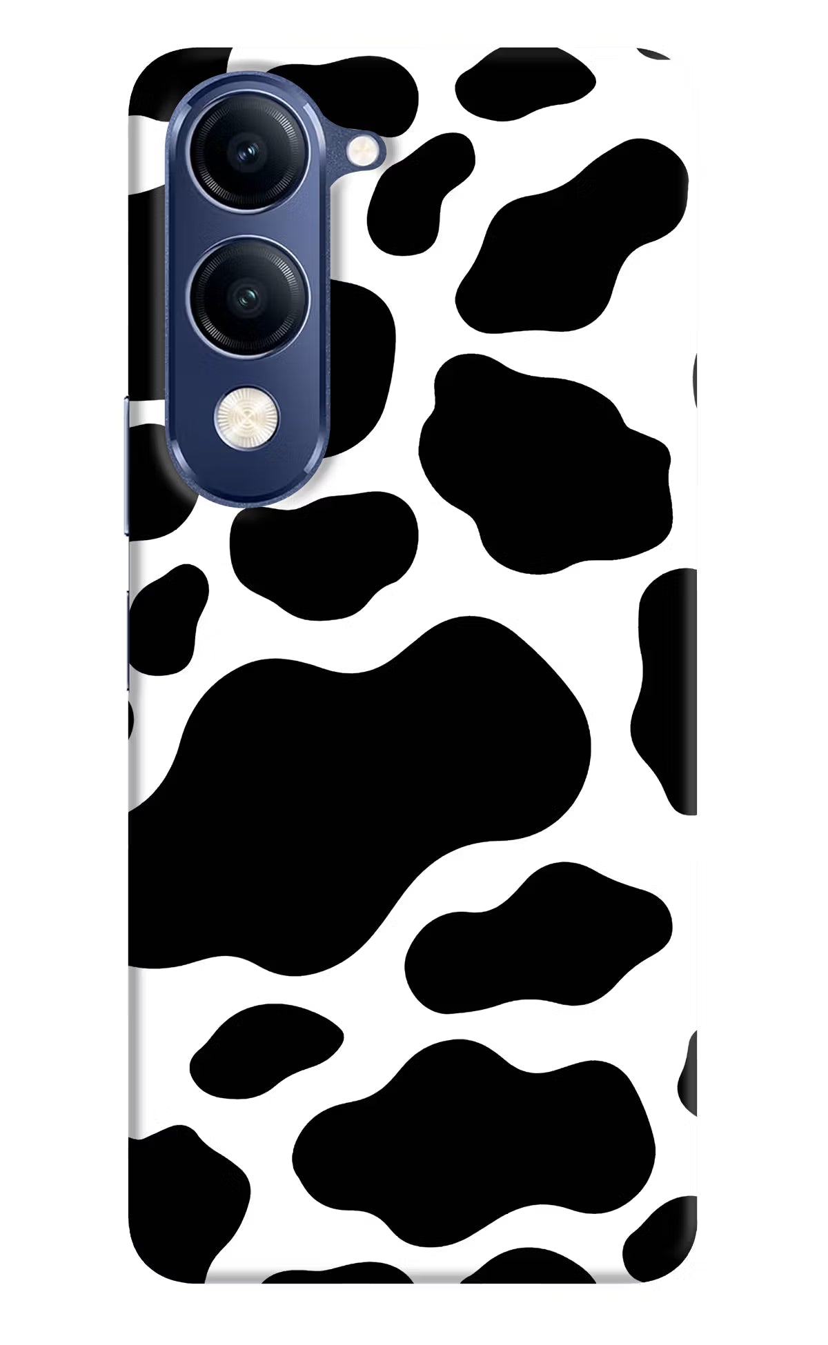 Cow Spots Vivo V40 Lite Back Cover - Cow Spots Vivo V40 Lite Hard Case Back Cover by Casekaro Cow Spots Vivo V40 Lite Hard Case Back Cover by Casekaro