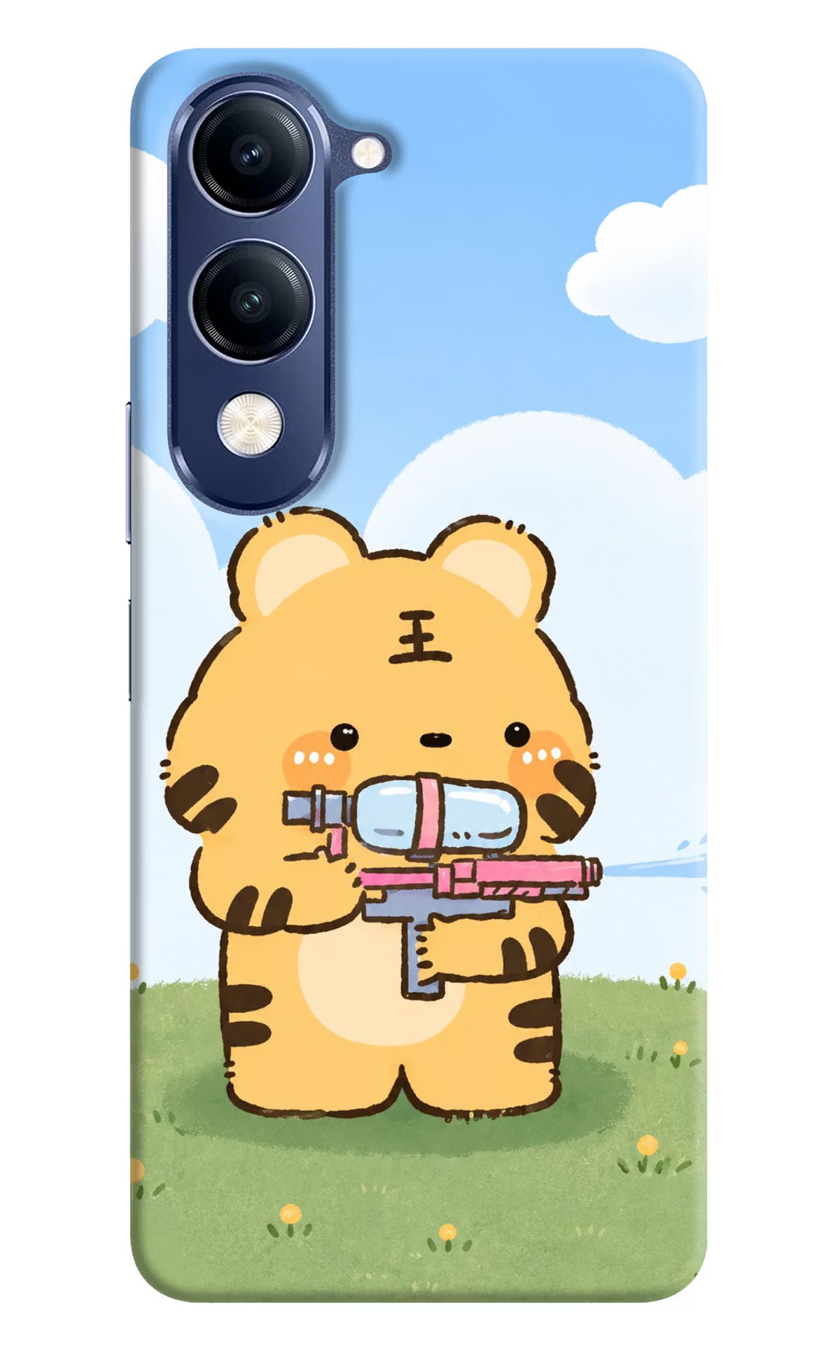 Tiger Treat Vivo V40 Lite Back Cover - Tiger Treat Vivo V40 Lite Back Cover Tiger Treat Vivo V40 Lite Back Cover