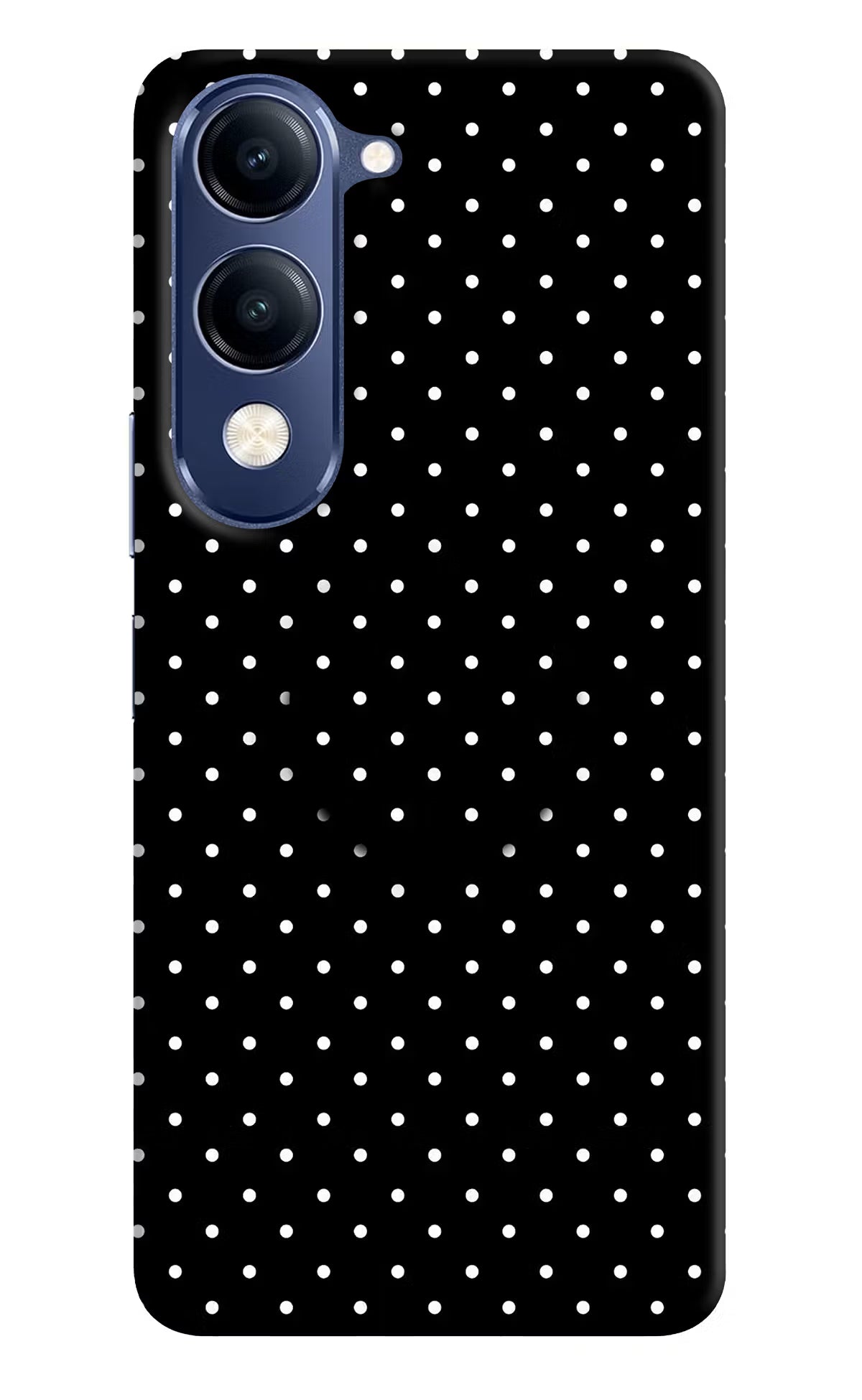White Dots Vivo V40 Lite Pop Case - White Dots Vivo V40 Lite Pop Case by Casekaro White Dots Vivo V40 Lite Pop Case by Casekaro
