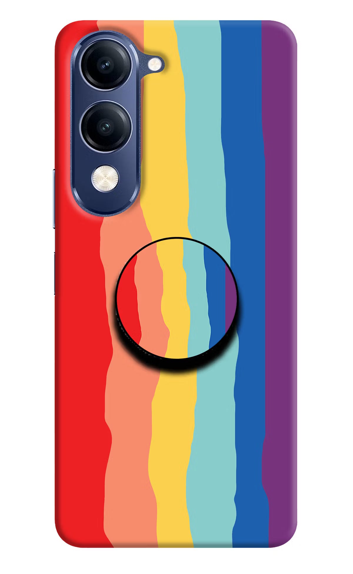 Rainbow Vivo V40 Lite Pop Case - Rainbow Vivo V40 Lite Pop Case by Casekaro Rainbow Vivo V40 Lite Pop Case by Casekaro