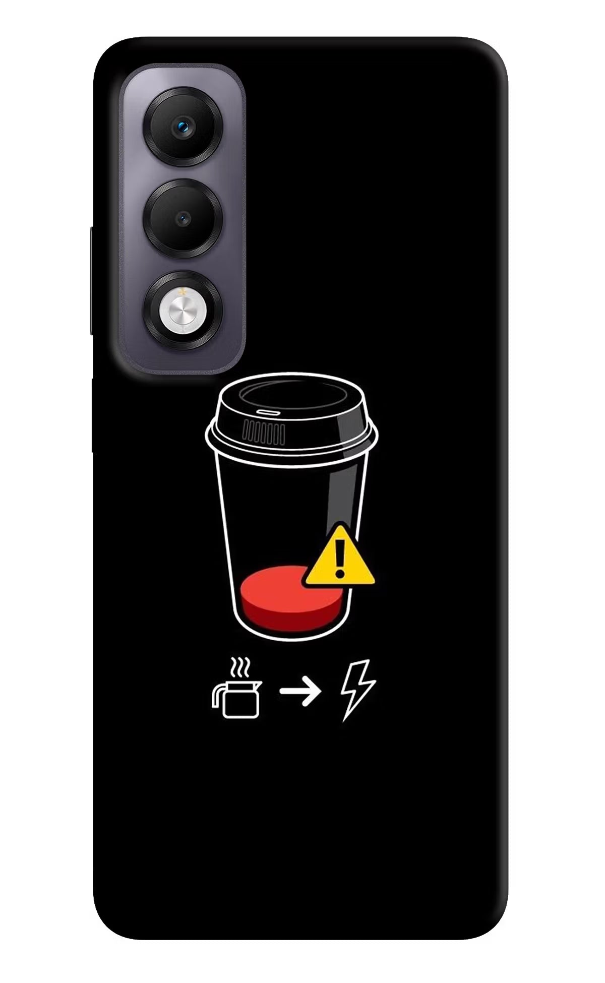 Coffee Oppo K13x Back Cover - Coffee Oppo K13x Back Cover Coffee Oppo K13x Back Cover