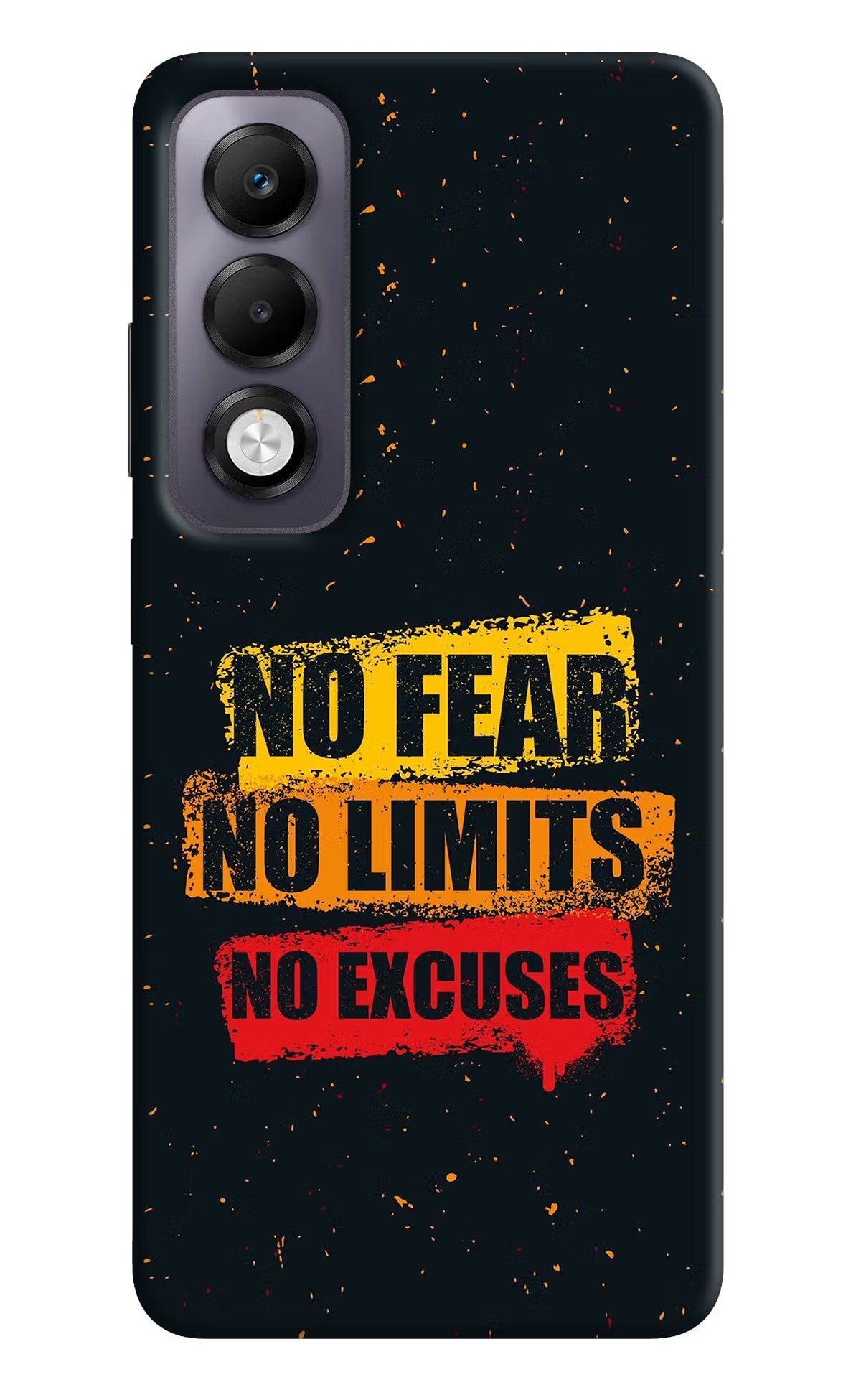 No Fear No Limits No Excuse Oppo K13x Back Cover - No Fear No Limits No Excuse Oppo K13x Back Cover No Fear No Limits No Excuse Oppo K13x Back Cover