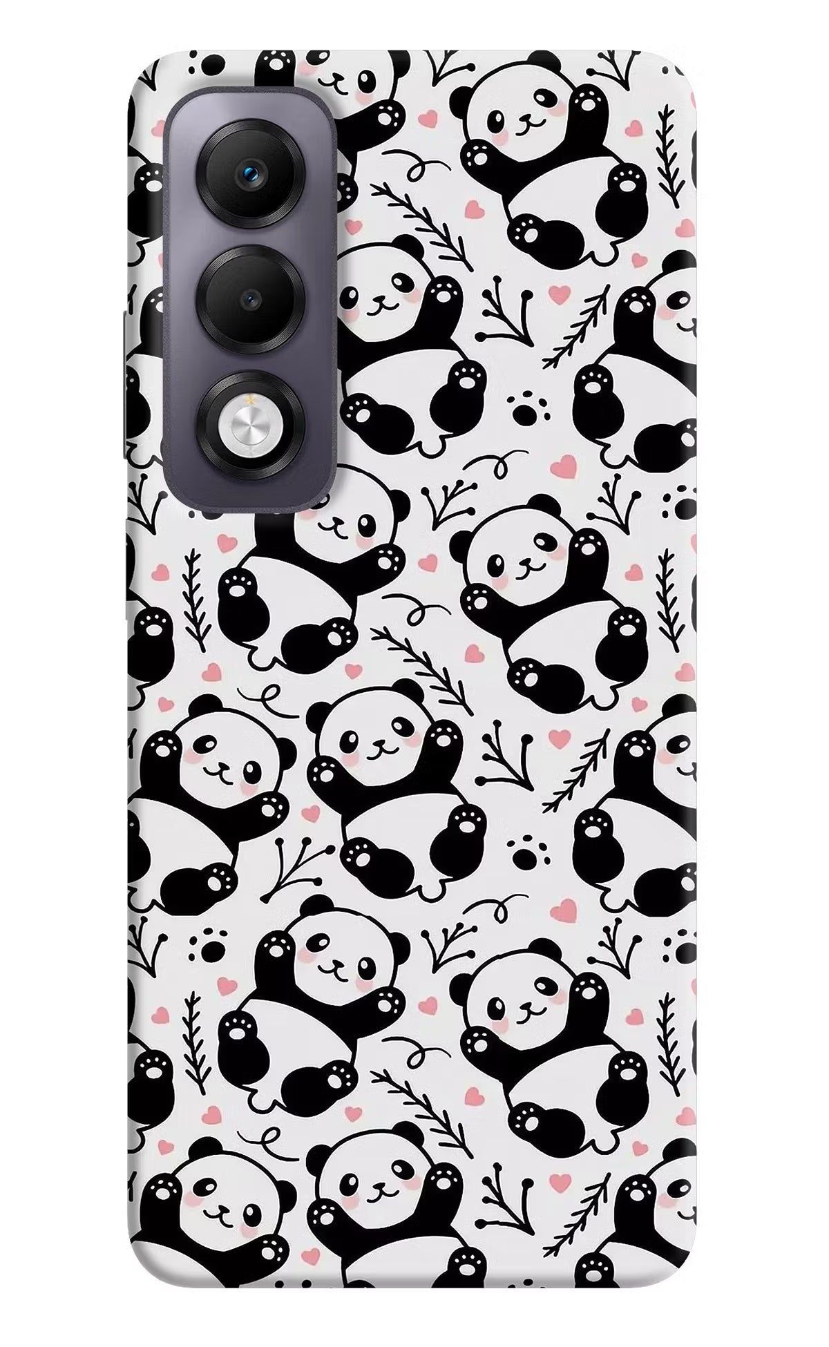 Cute Panda Oppo K13x Back Cover - Cute Panda Oppo K13x Back Cover Cute Panda Oppo K13x Back Cover