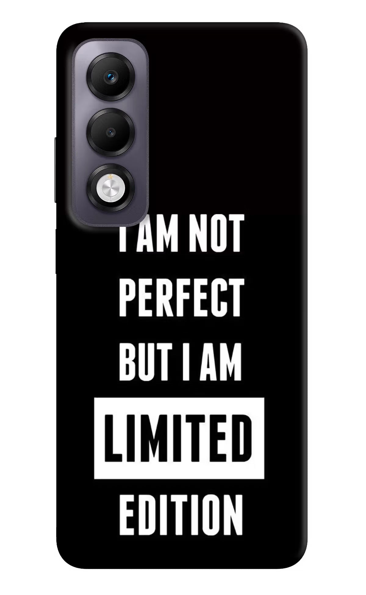 I Am Not Perfect But I Am Limited Edition Oppo K13x Back Cover - I Am Not Perfect But I Am Limited Edition Oppo K13x Back Cover I Am Not Perfect But I Am Limited Edition Oppo K13x Back Cover