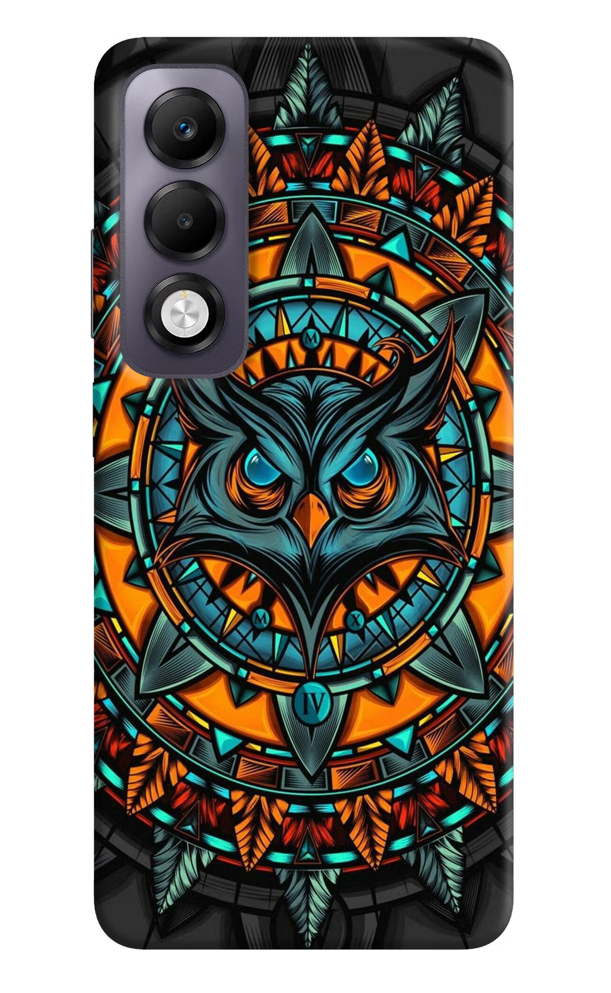 Angry Owl Art Oppo K13x Back Cover - Angry Owl Art Oppo K13x Back Cover Angry Owl Art Oppo K13x Back Cover
