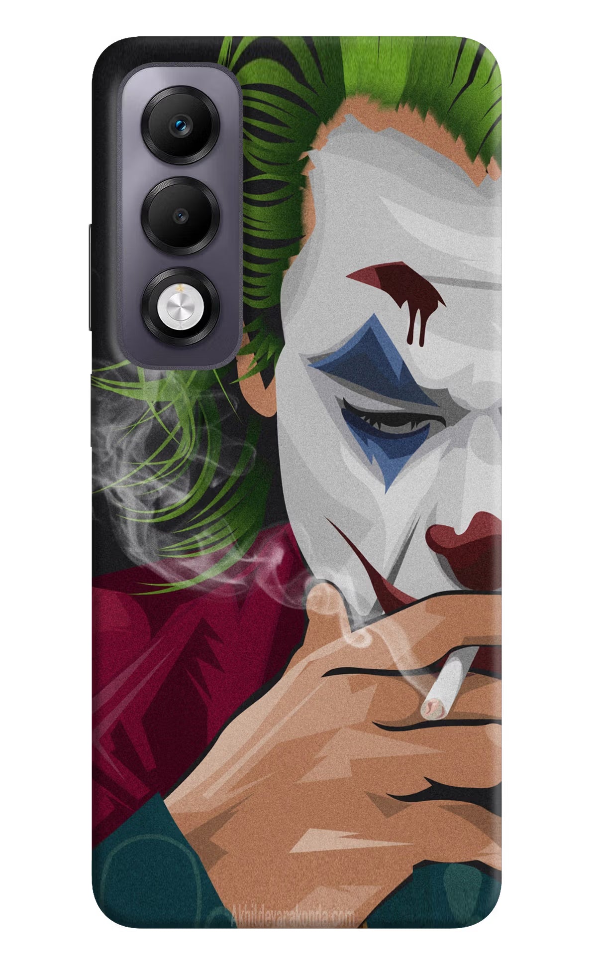 Joker Smoking Oppo K13x Back Cover - Joker Smoking Oppo K13x Back Cover Joker Smoking Oppo K13x Back Cover