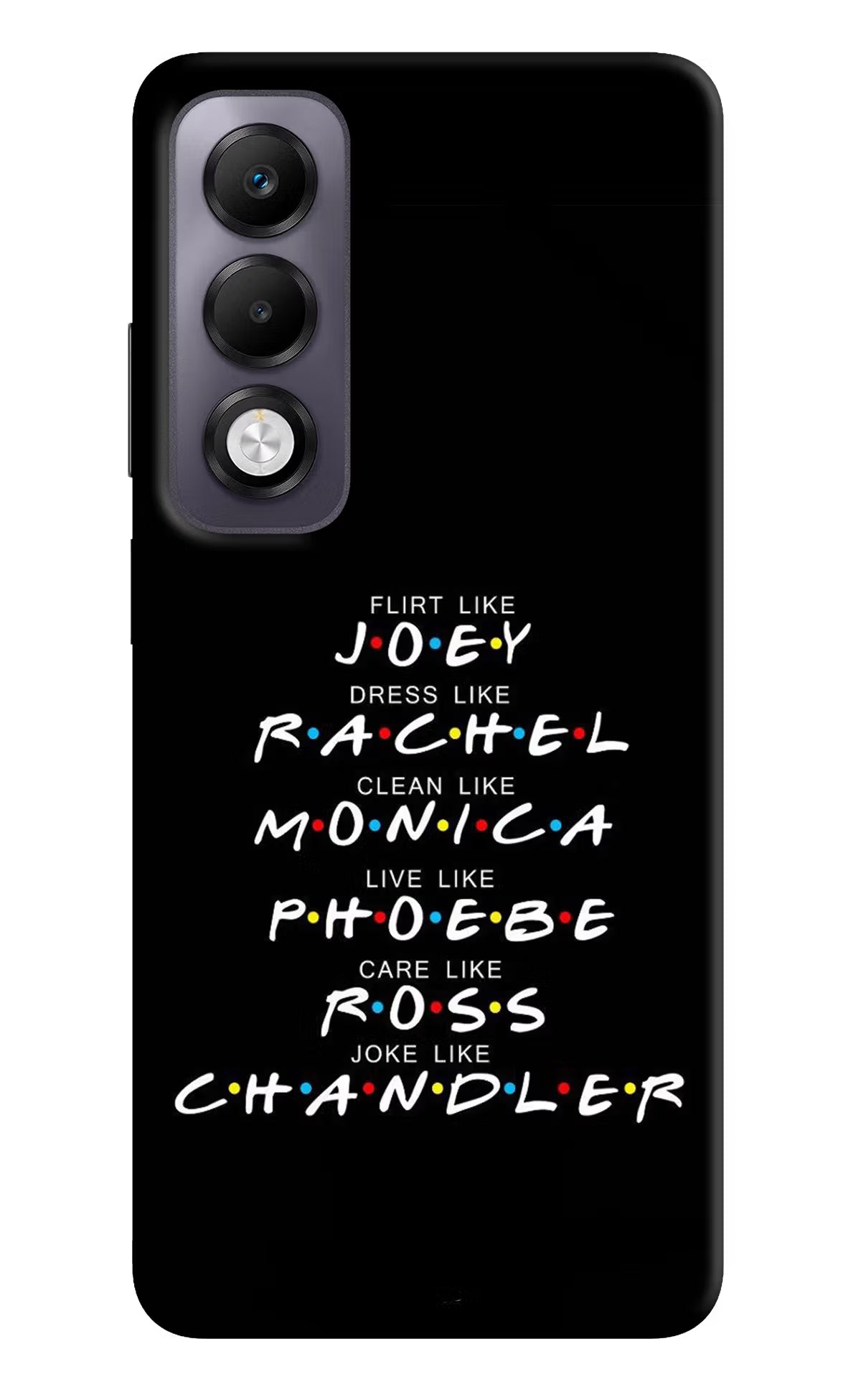 FRIENDS Character Oppo K13x Back Cover - FRIENDS Character Oppo K13x Back Cover FRIENDS Character Oppo K13x Back Cover