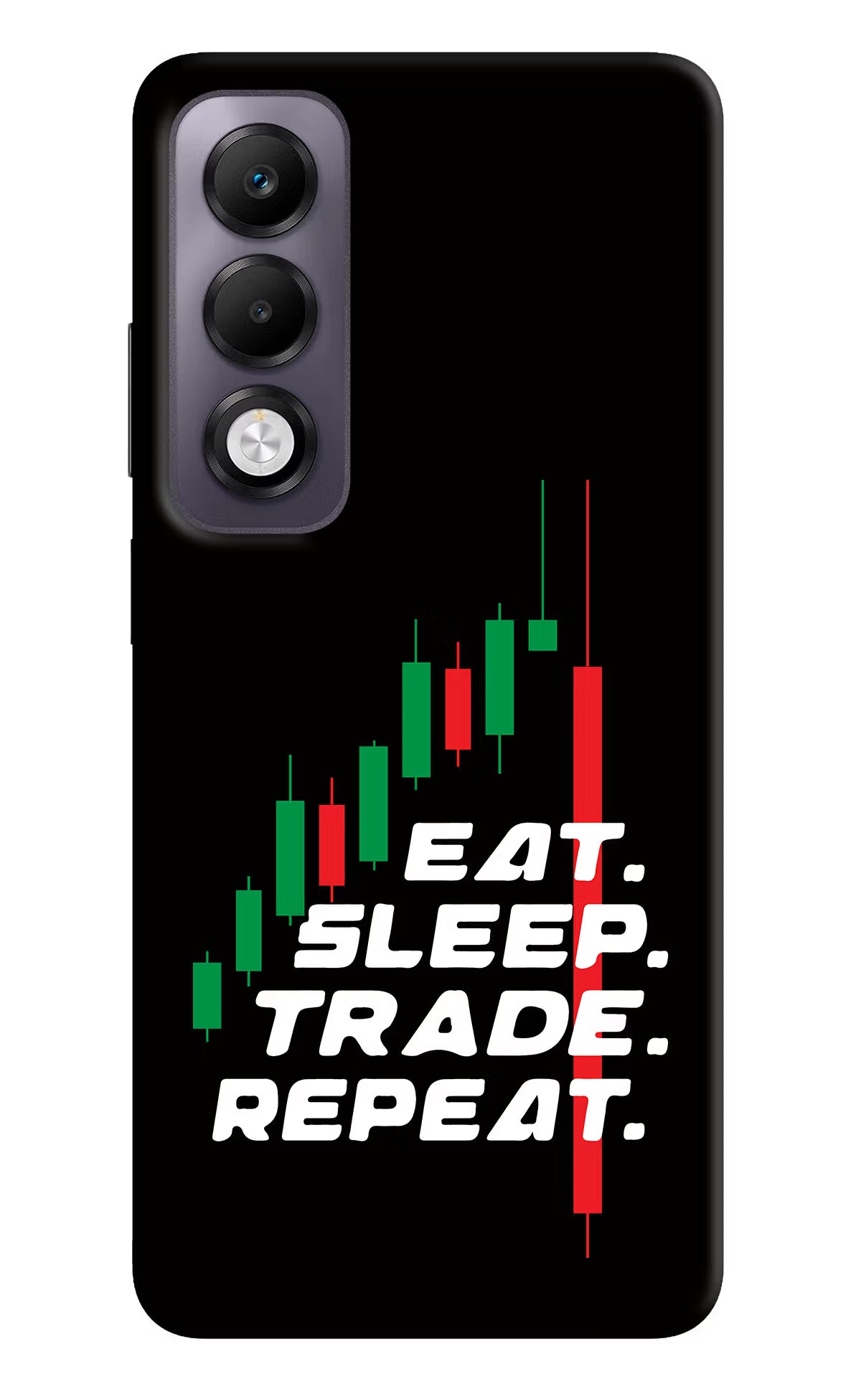 Eat Sleep Trade Repeat Oppo K13x Back Cover - Eat Sleep Trade Repeat Oppo K13x Back Cover Eat Sleep Trade Repeat Oppo K13x Back Cover