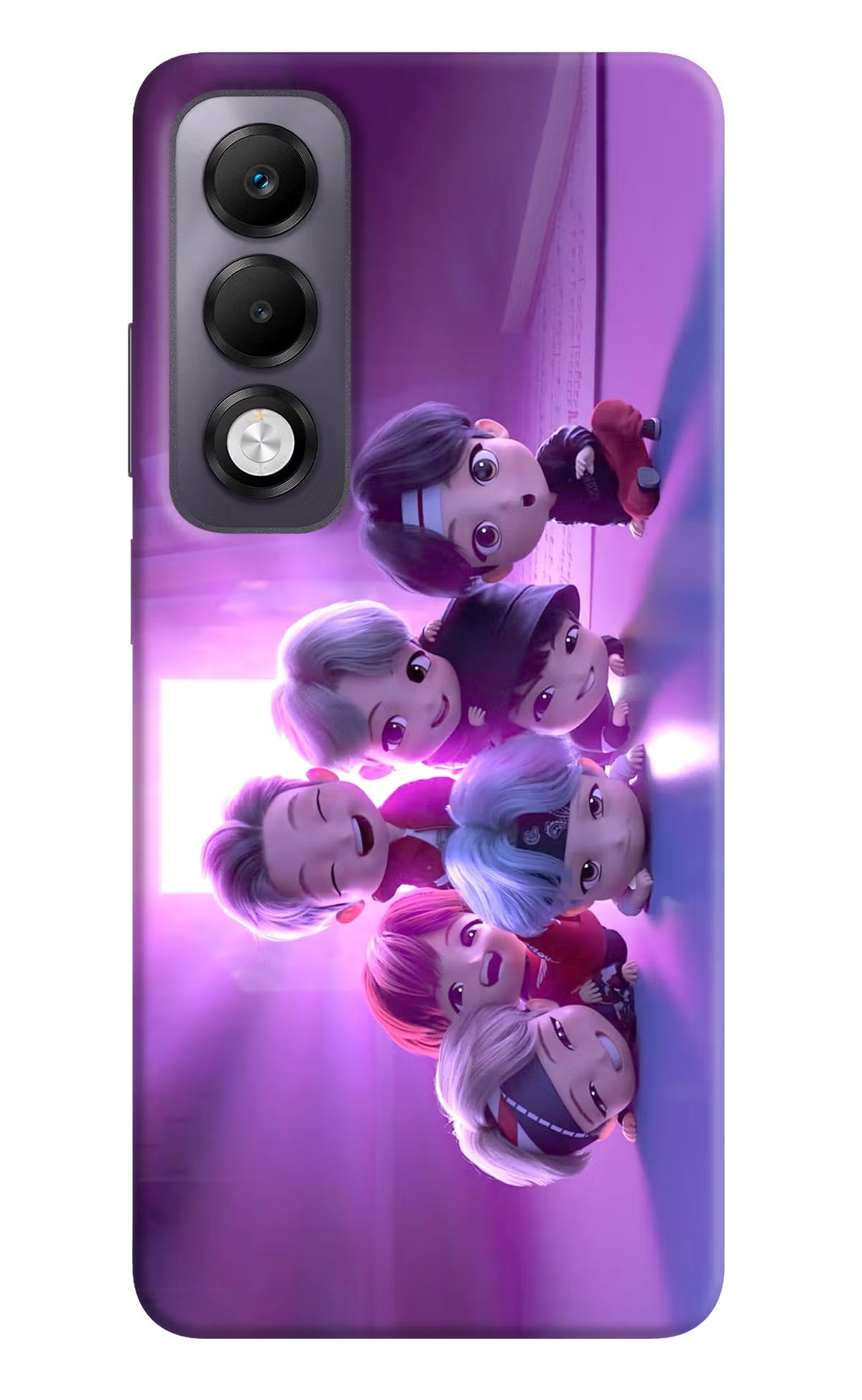 BTS Chibi Oppo K13x Back Cover - BTS Chibi Oppo K13x Back Cover BTS Chibi Oppo K13x Back Cover