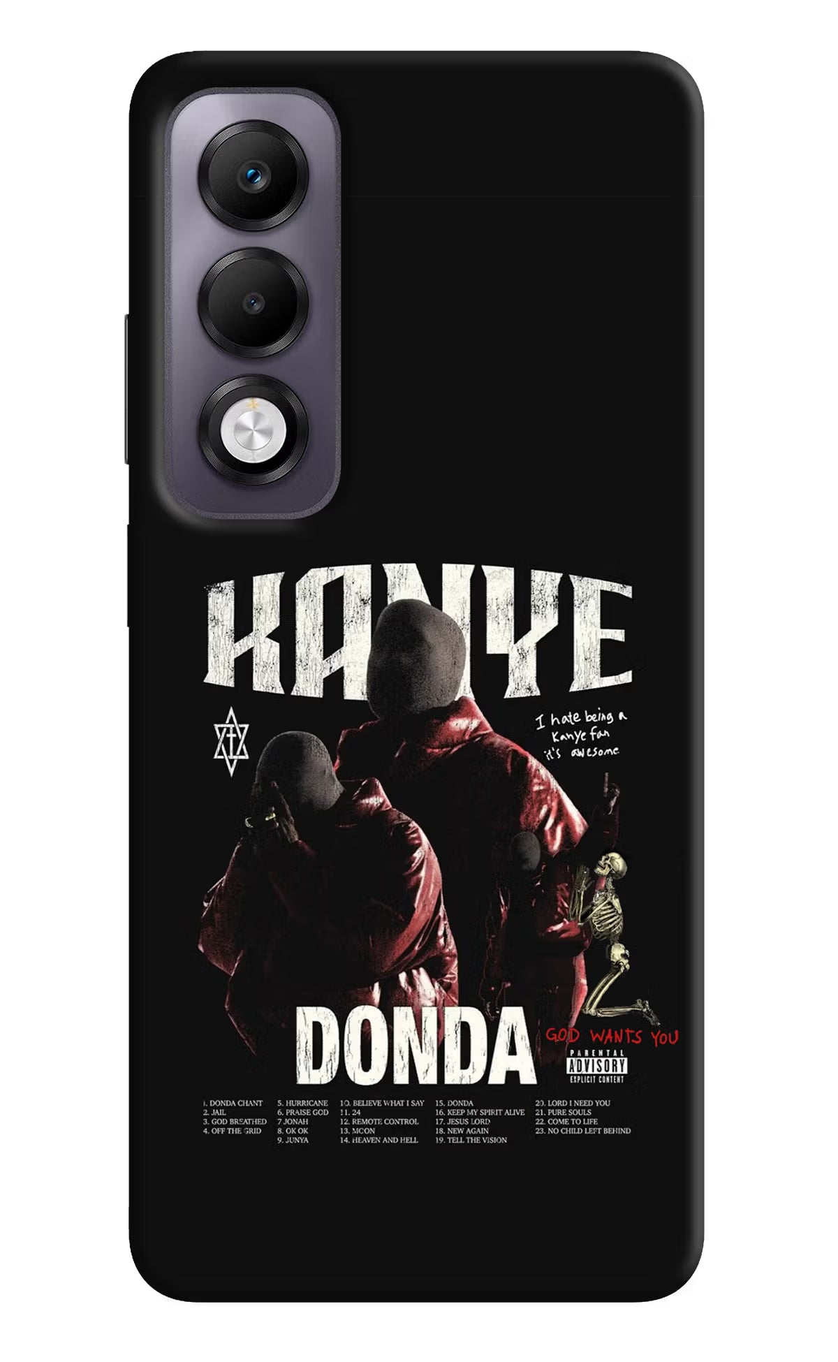 Donda Kanye West Oppo K13x Back Cover - Donda Kanye West Oppo K13x Back Cover Donda Kanye West Oppo K13x Back Cover