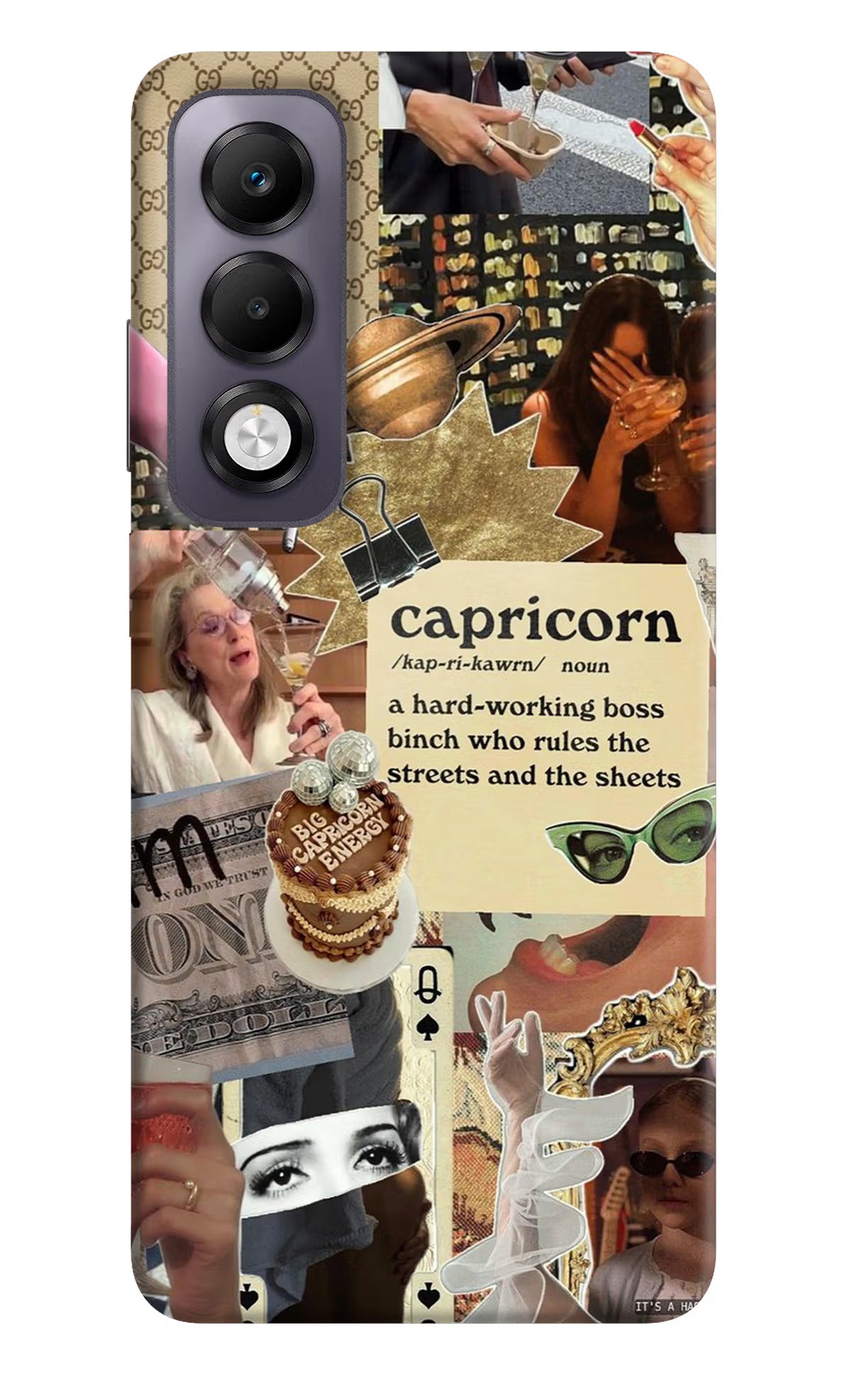 Capricorn Zodiac Oppo K13x Back Cover - Capricorn Zodiac Oppo K13x Back Cover Capricorn Zodiac Oppo K13x Back Cover