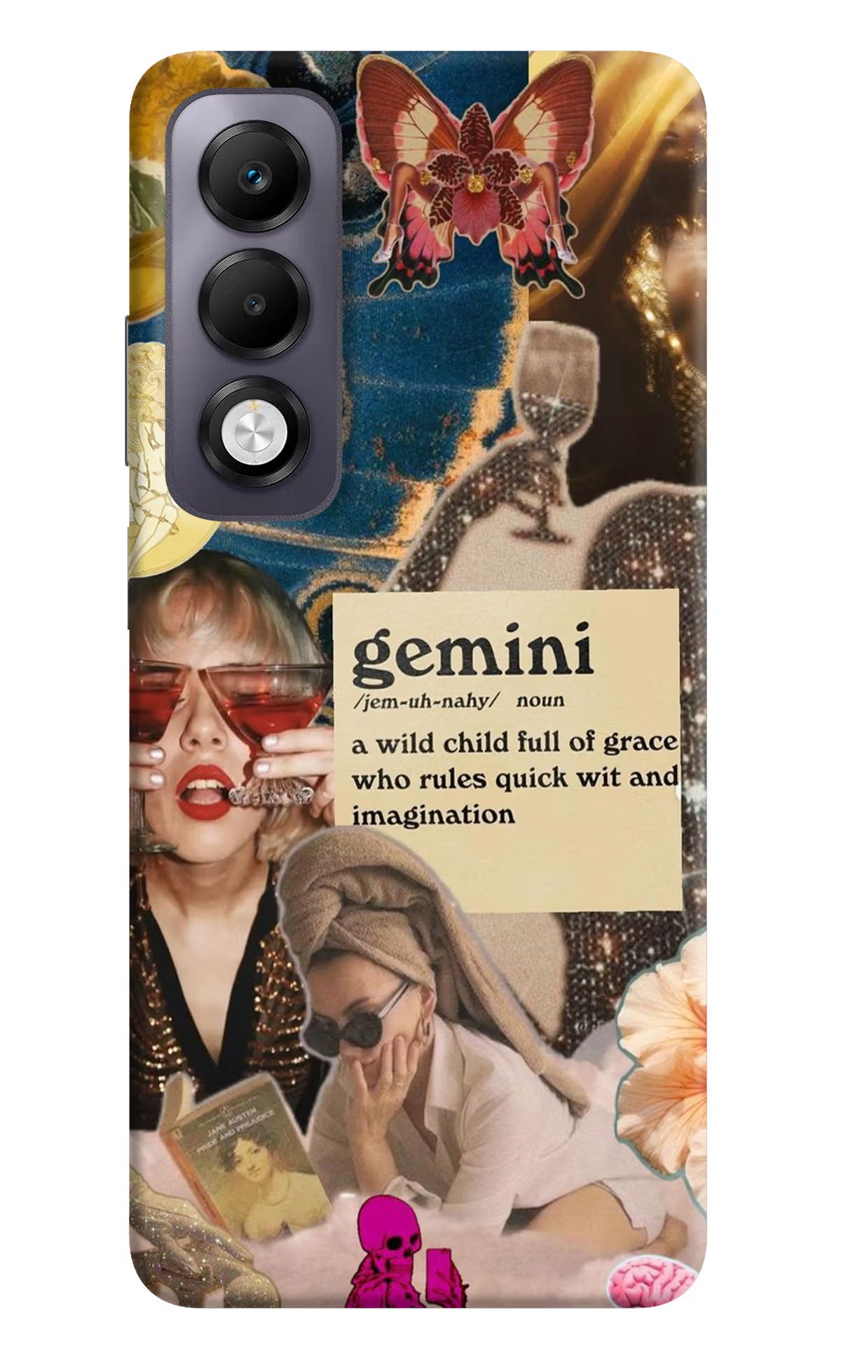 Gemini Zodiac Oppo K13x Back Cover - Gemini Zodiac Oppo K13x Back Cover Gemini Zodiac Oppo K13x Back Cover