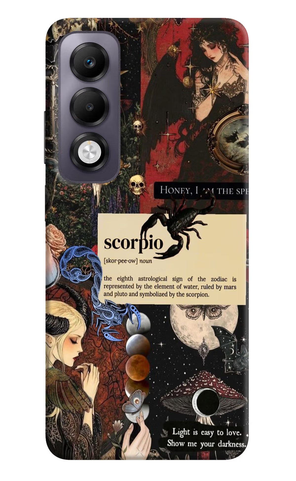 Scorpio Zodiac Oppo K13x Back Cover - Scorpio Zodiac Oppo K13x Back Cover Scorpio Zodiac Oppo K13x Back Cover
