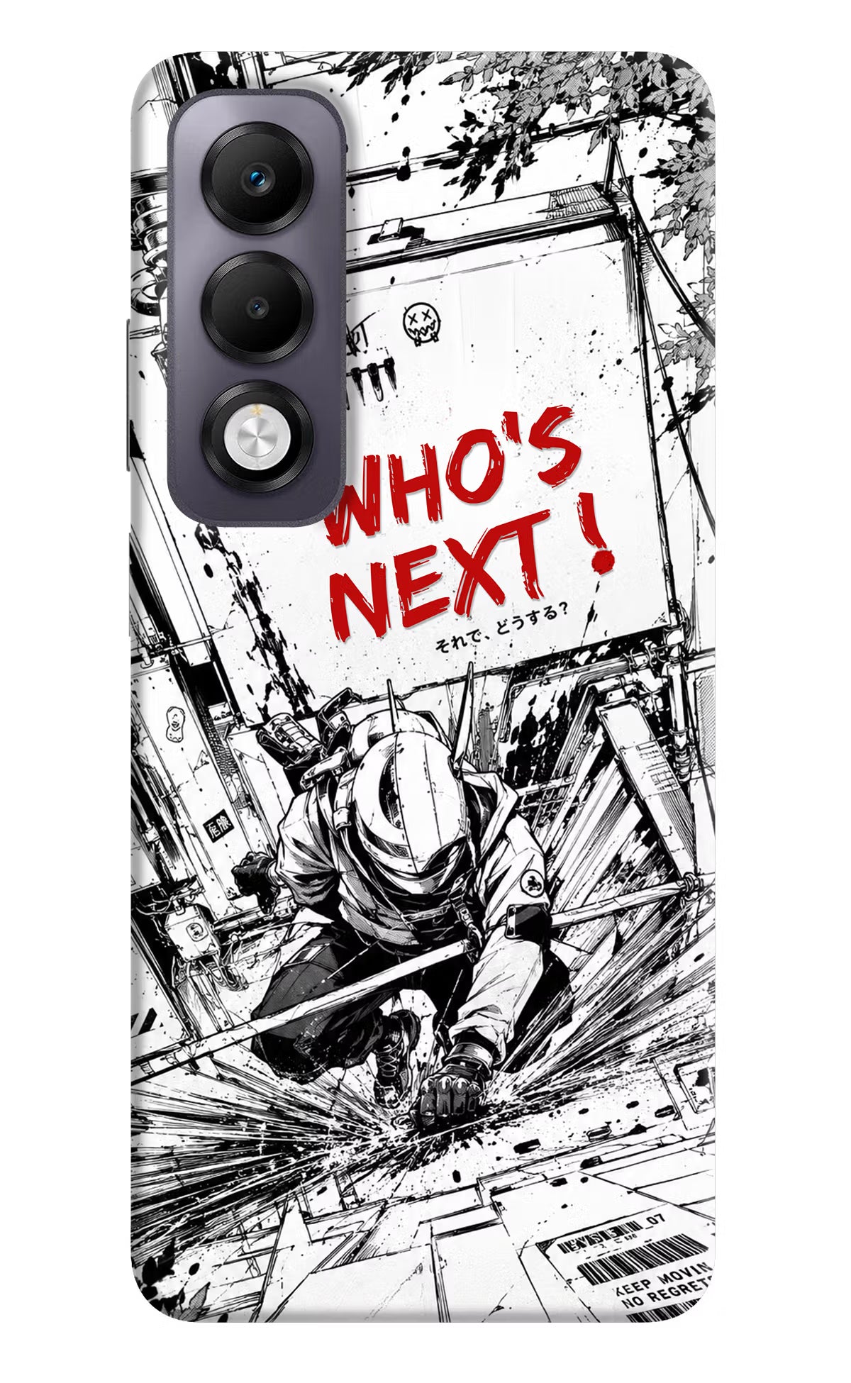 Who's Next Oppo K13x Back Cover - Who's Next Oppo K13x Hard Case Back Cover by Casekaro Who's Next Oppo K13x Hard Case Back Cover by Casekaro