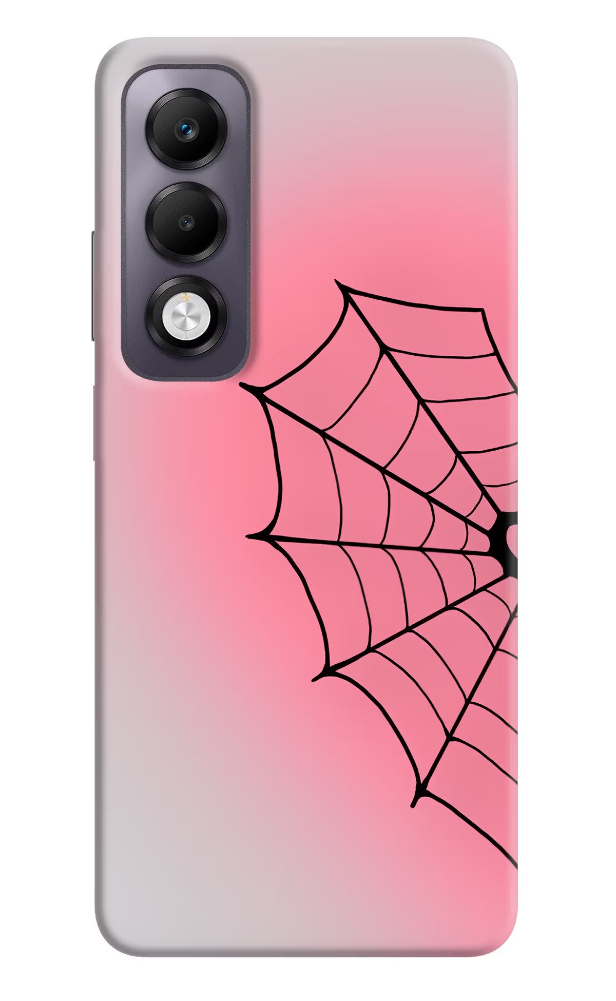 Pink Web Oppo K13x Back Cover - Pink Web Oppo K13x Back Cover Pink Web Oppo K13x Back Cover