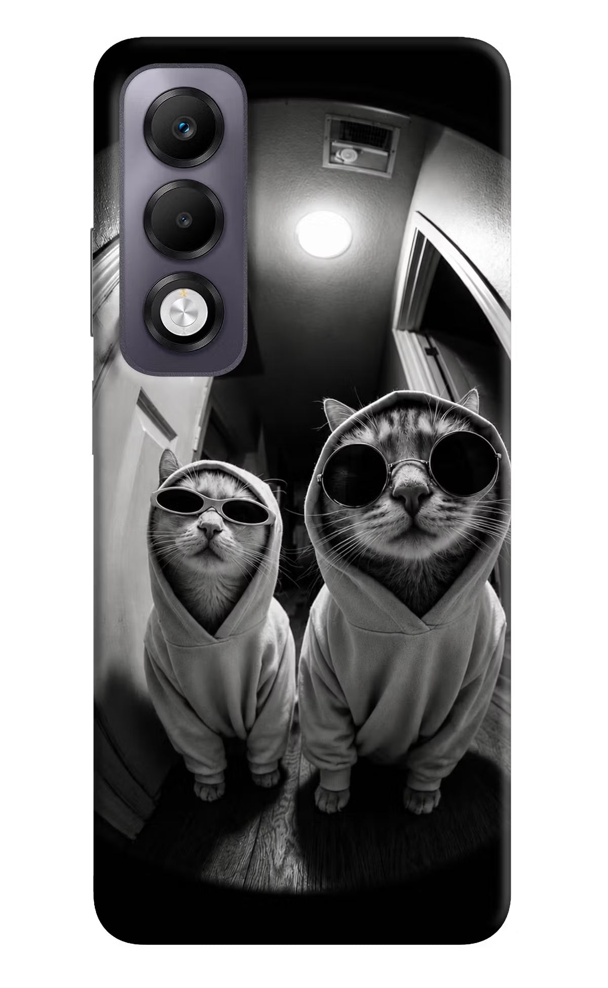 Hood Cats Oppo K13x Back Cover - Hood Cats Oppo K13x Hard Case Back Cover by Casekaro Hood Cats Oppo K13x Hard Case Back Cover by Casekaro