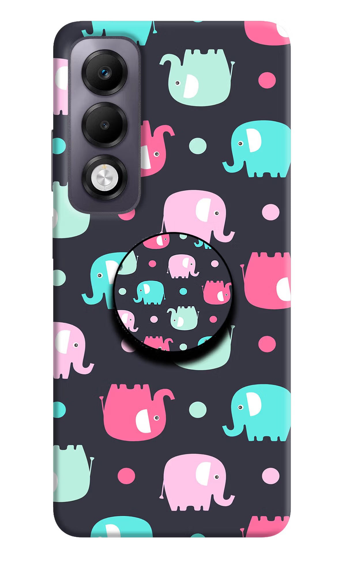 Baby Elephants Oppo K13x Pop Case - Baby Elephants Oppo K13x Pop Case Baby Elephants Oppo K13x Pop Case