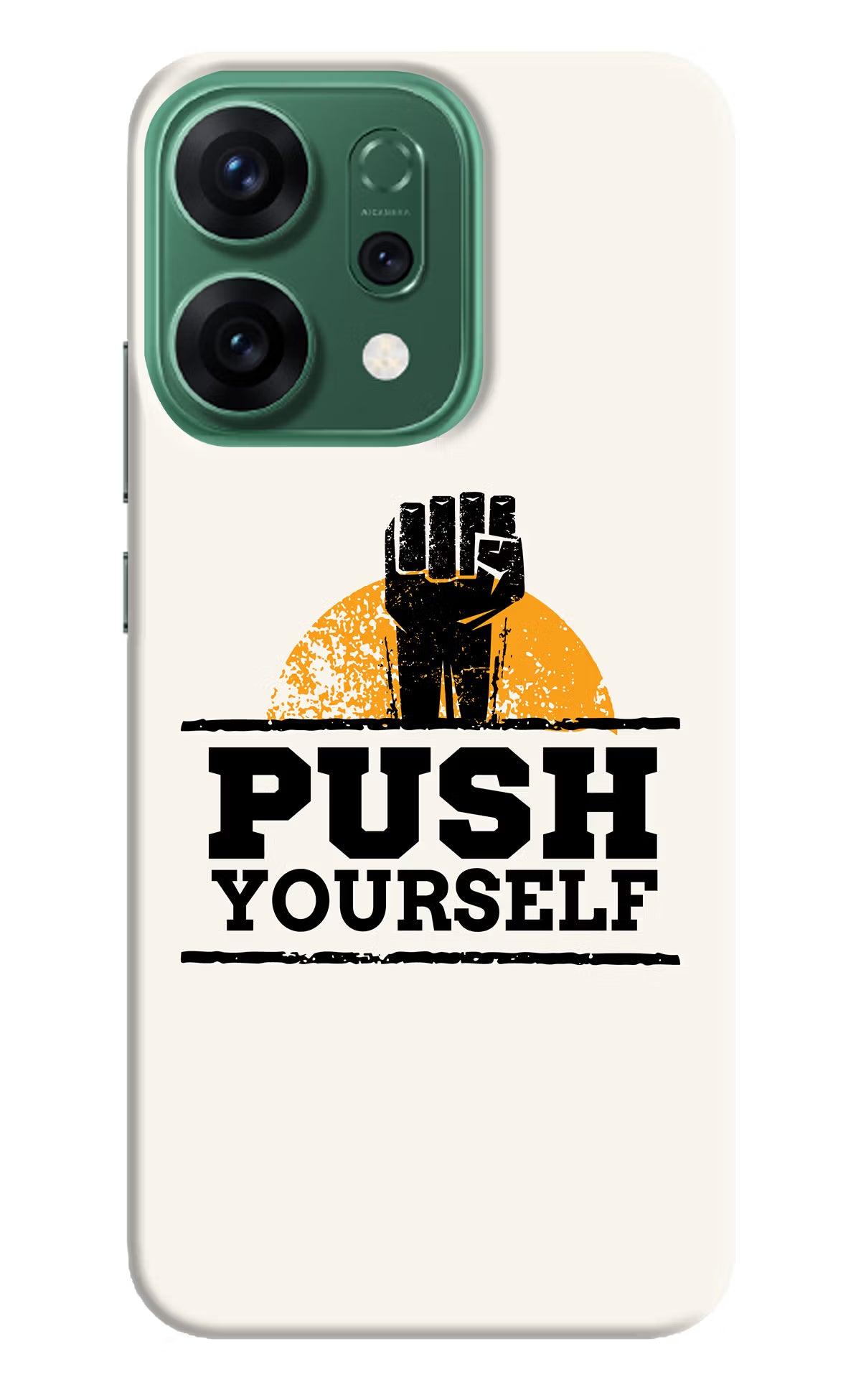 Push Yourself Oppo Reno14 5G Back Cover - Push Yourself Oppo Reno14 5G Back Cover Push Yourself Oppo Reno14 5G Back Cover