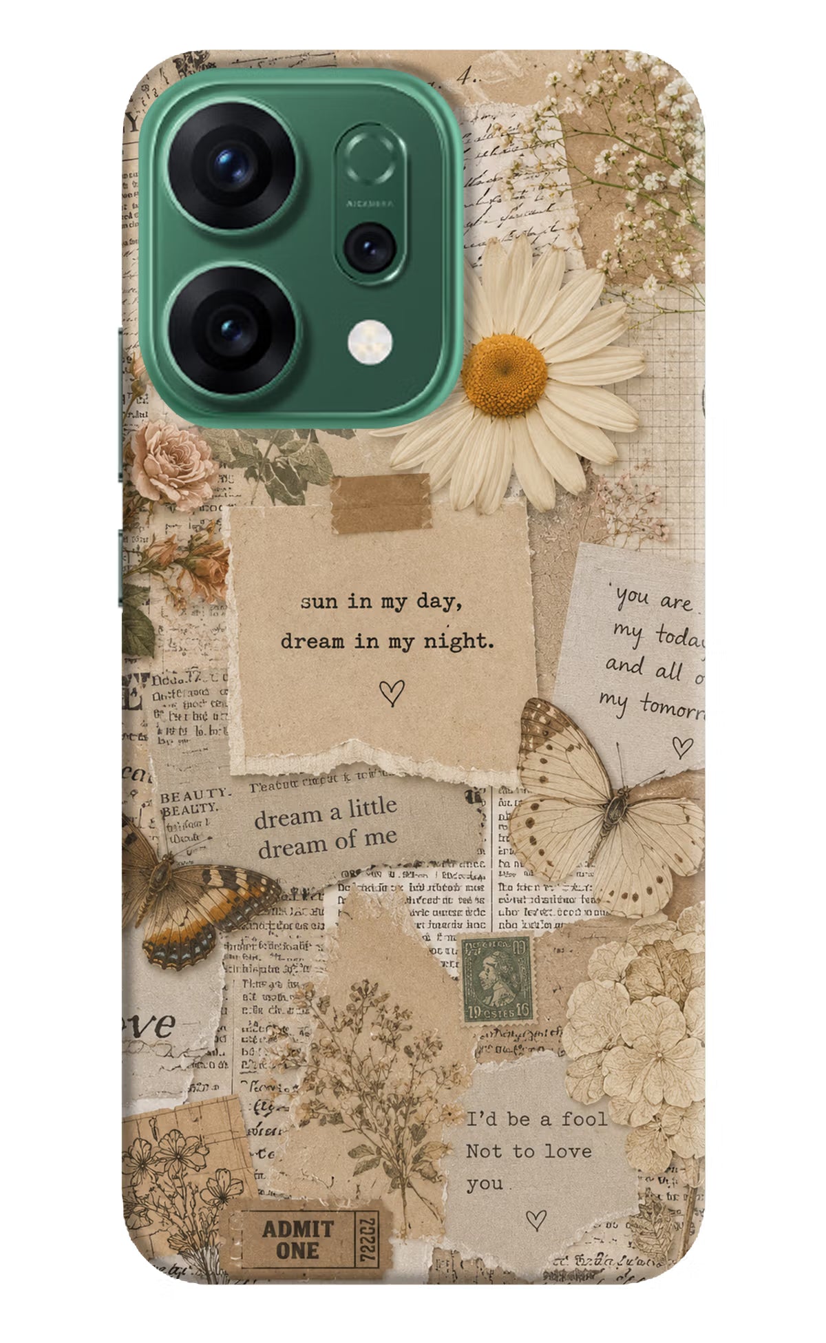 Vintage case Oppo Reno14 5G Back Cover - Vintage case Oppo Reno14 5G Back Cover Vintage case Oppo Reno14 5G Back Cover