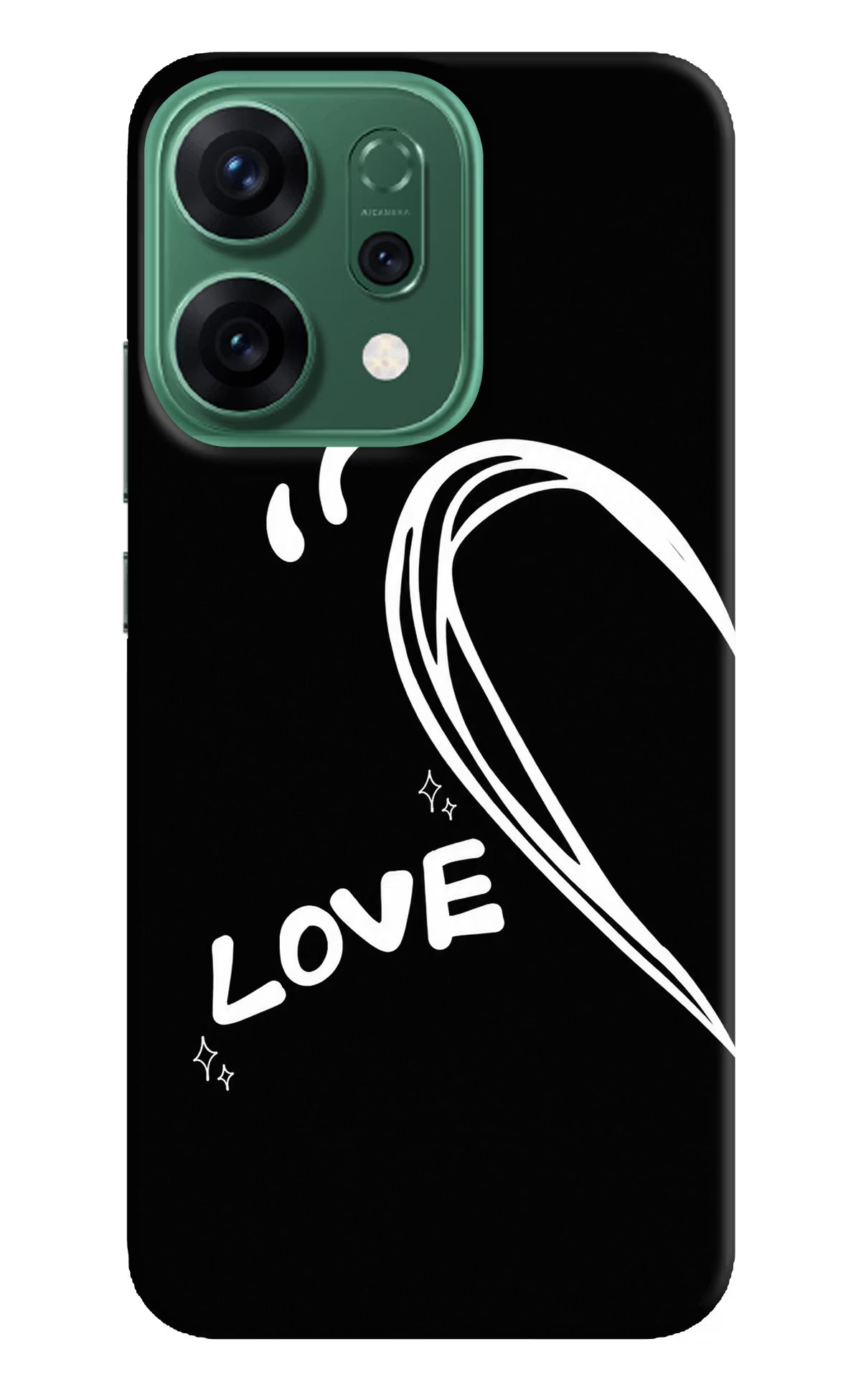 Love Line Oppo Reno14 5G Back Cover - Love Line Oppo Reno14 5G Back Cover Love Line Oppo Reno14 5G Back Cover