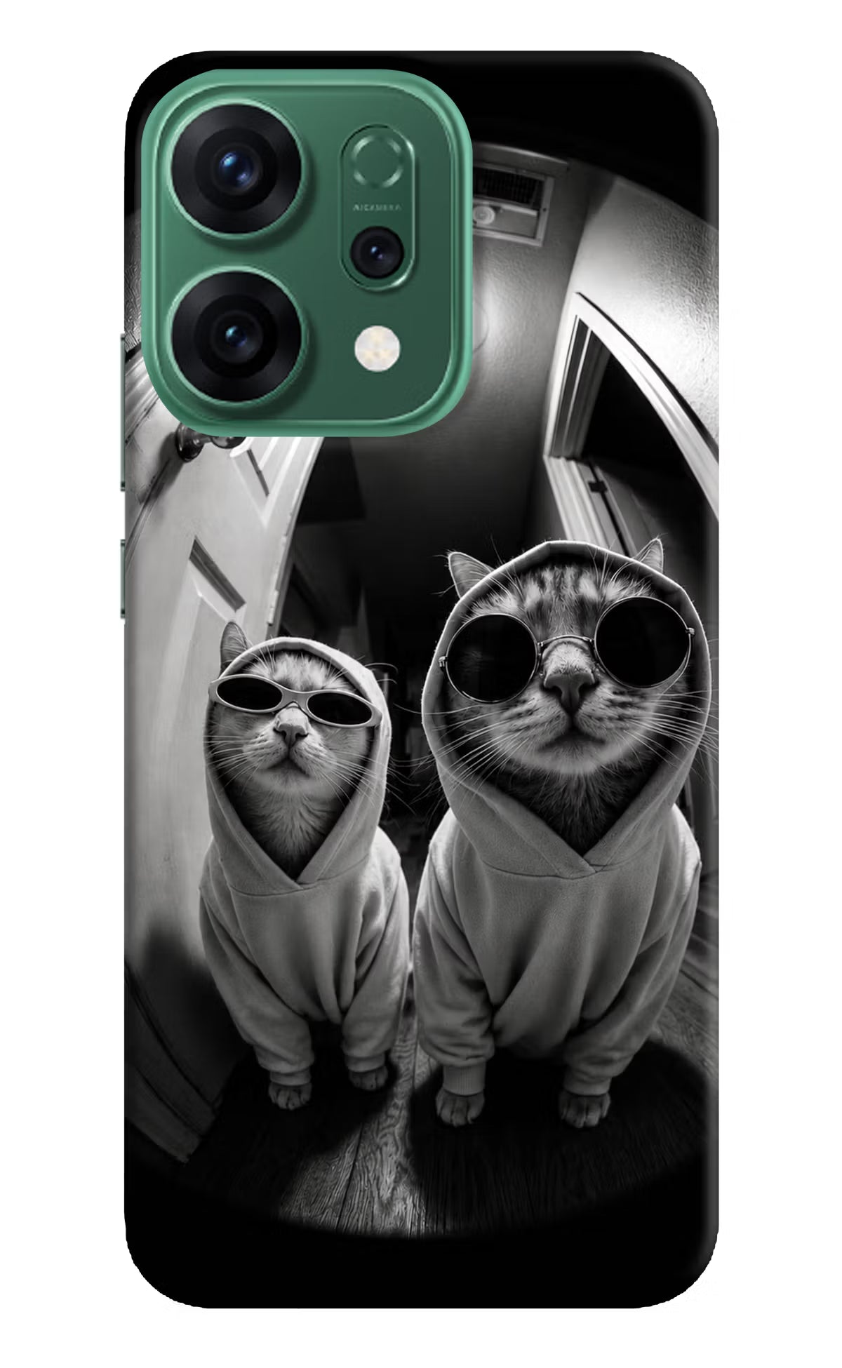 Hood Cats Oppo Reno14 5G Back Cover - Hood Cats Oppo Reno14 5G Back Cover Hood Cats Oppo Reno14 5G Back Cover