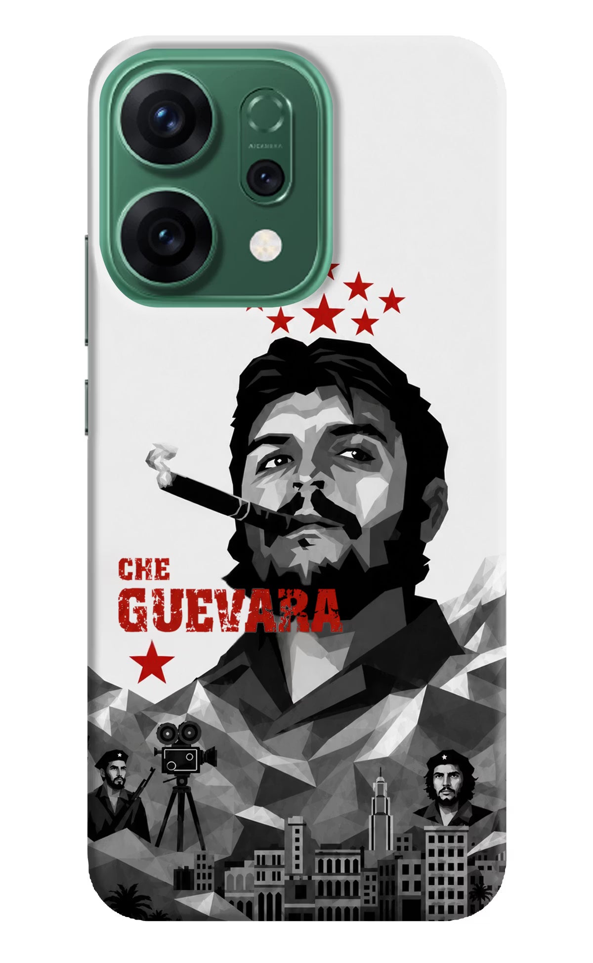 Che Guevara Iconic Oppo Reno14 5G Back Cover - Che Guevara Iconic Oppo Reno14 5G Back Cover Che Guevara Iconic Oppo Reno14 5G Back Cover