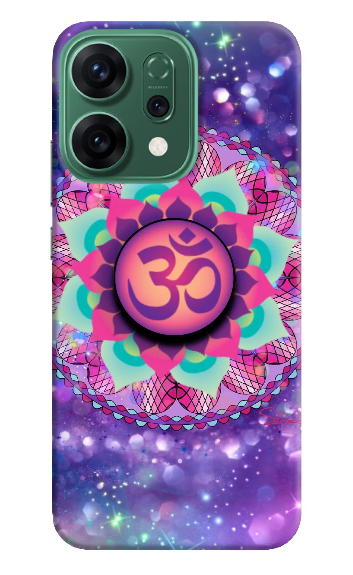 Om Purple Oppo Reno14 5G Pop Case - Om Purple Oppo Reno14 5G Pop Case Om Purple Oppo Reno14 5G Pop Case