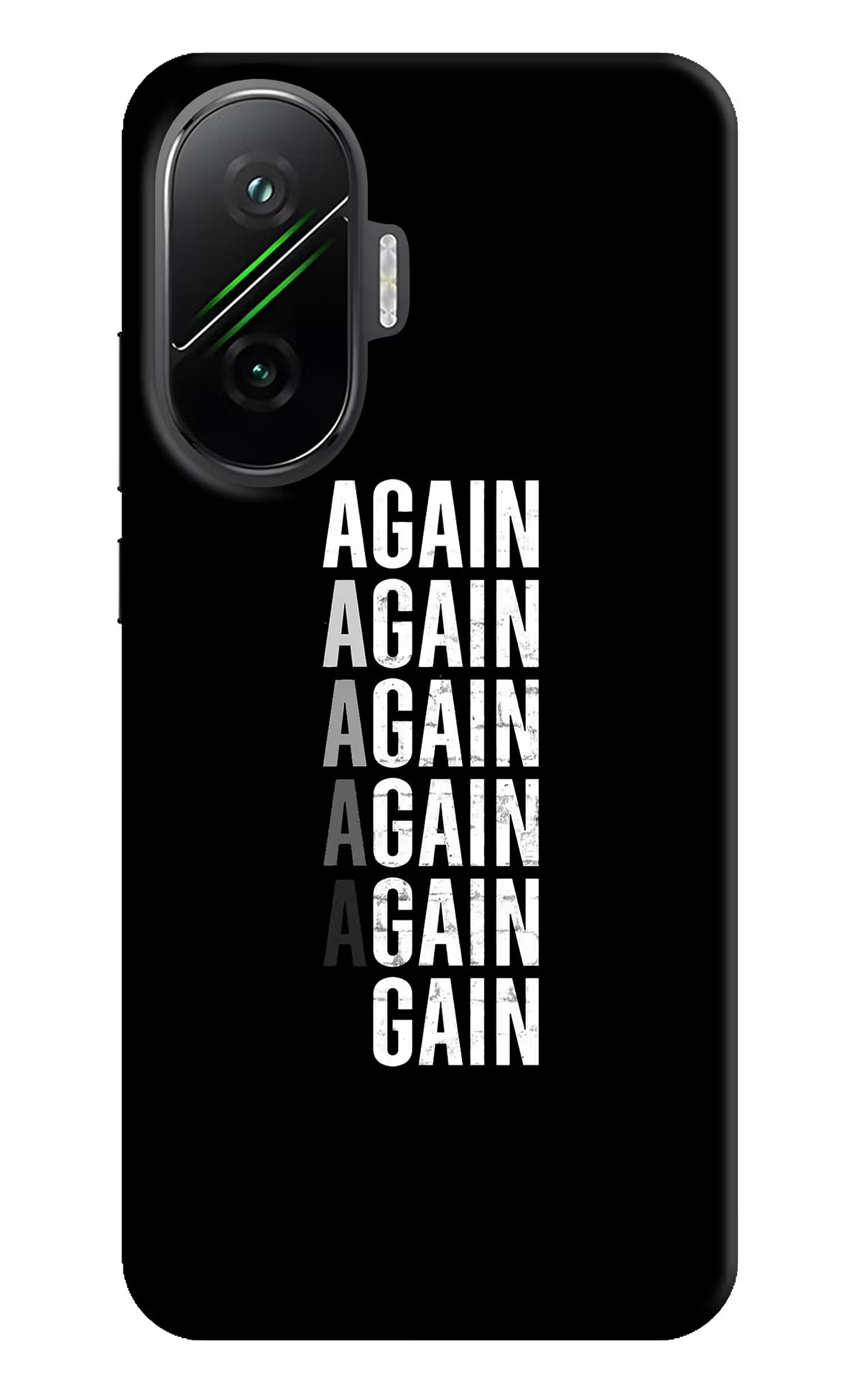 Again Again Gain Poco F7 5G Back Cover - Again Again Gain Poco F7 5G Back Cover Again Again Gain Poco F7 5G Back Cover