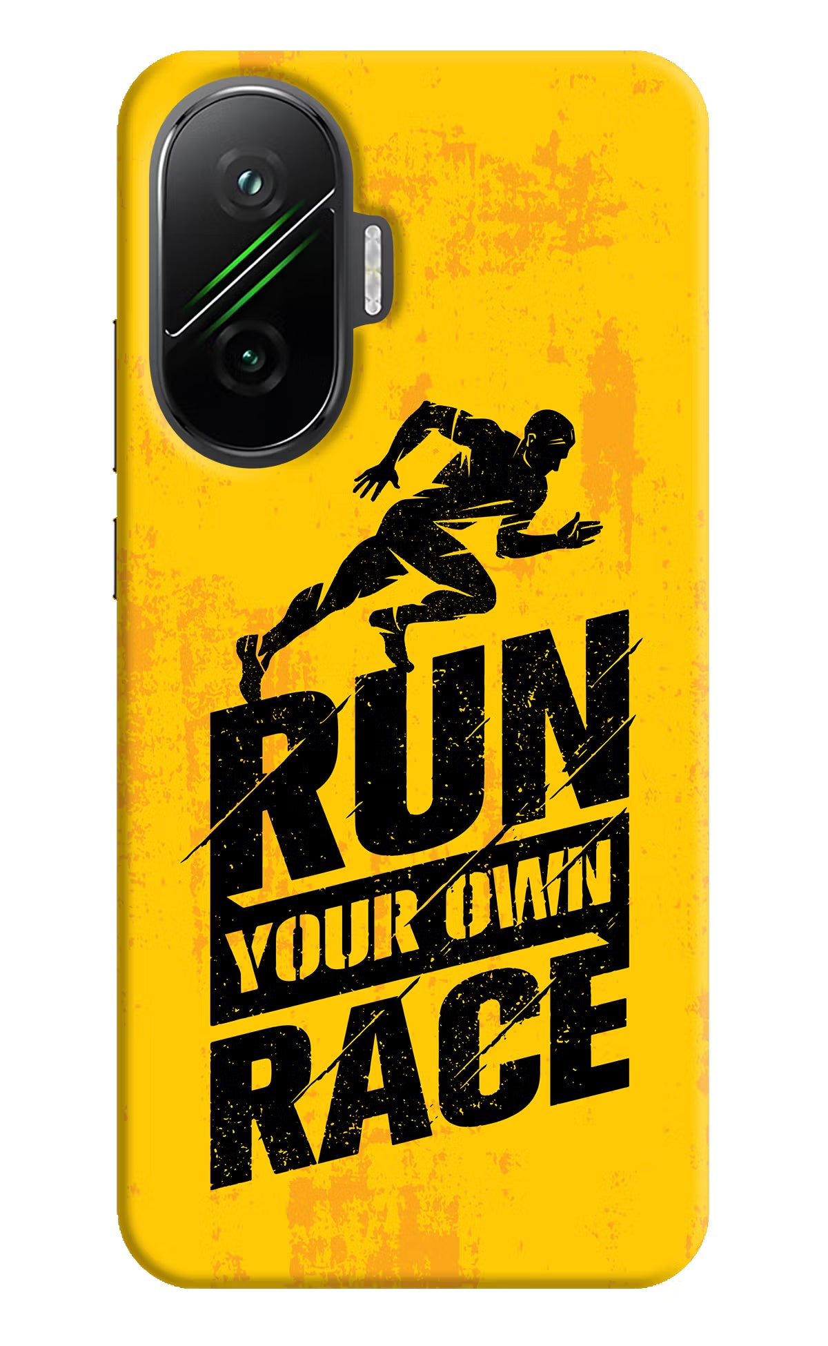 Run Your Own Race Poco F7 5G Back Cover - Run Your Own Race Poco F7 5G Back Cover Run Your Own Race Poco F7 5G Back Cover