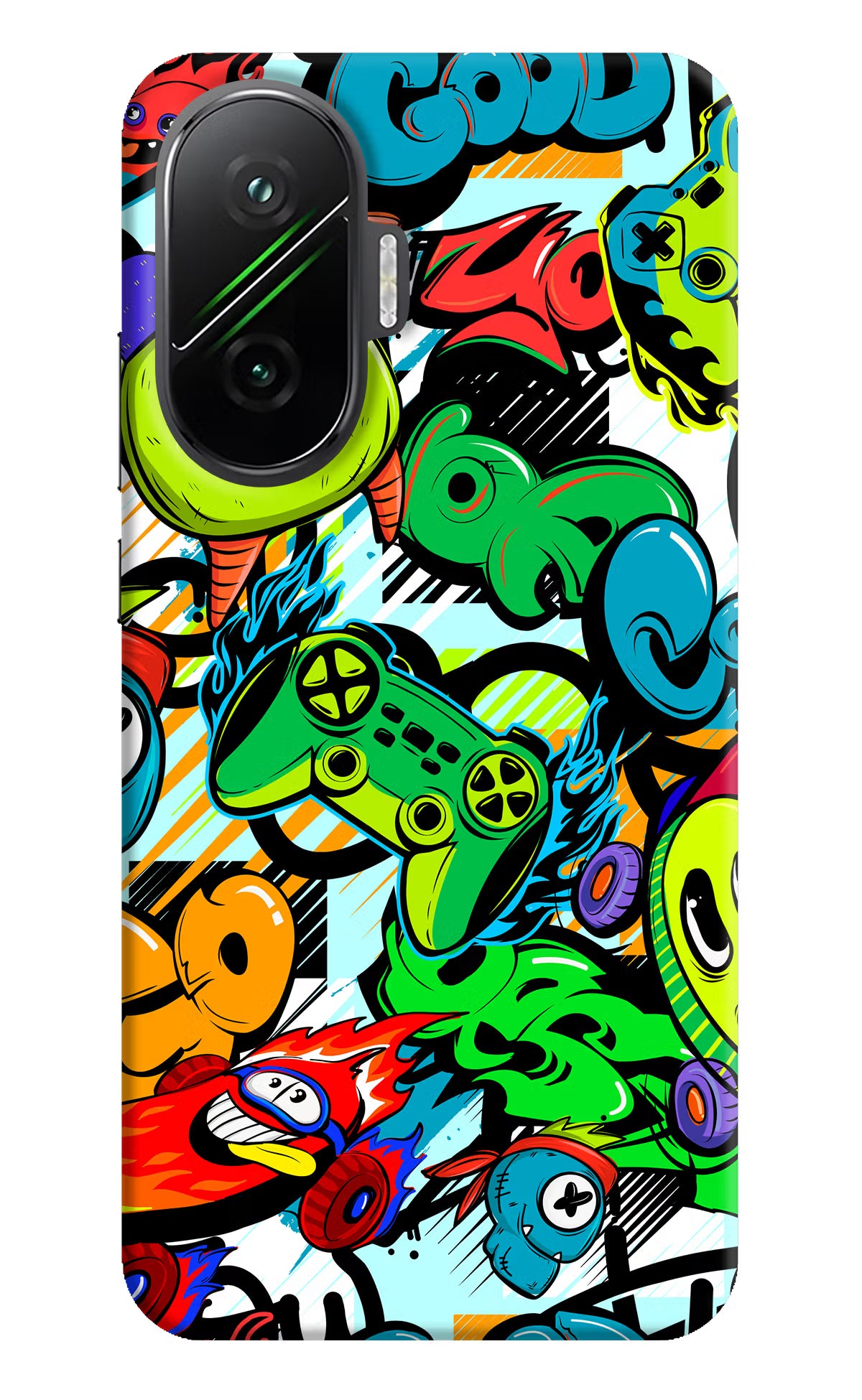 Game Doodle Poco F7 5G Back Cover - Game Doodle Poco F7 5G Back Cover Game Doodle Poco F7 5G Back Cover
