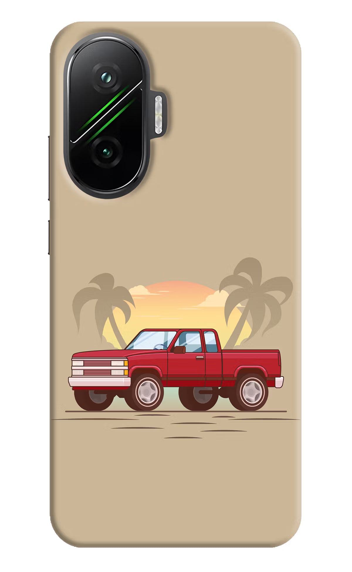 Desert Classic Drive Poco F7 5G Back Cover - Desert Classic Drive Poco F7 5G Back Cover Desert Classic Drive Poco F7 5G Back Cover