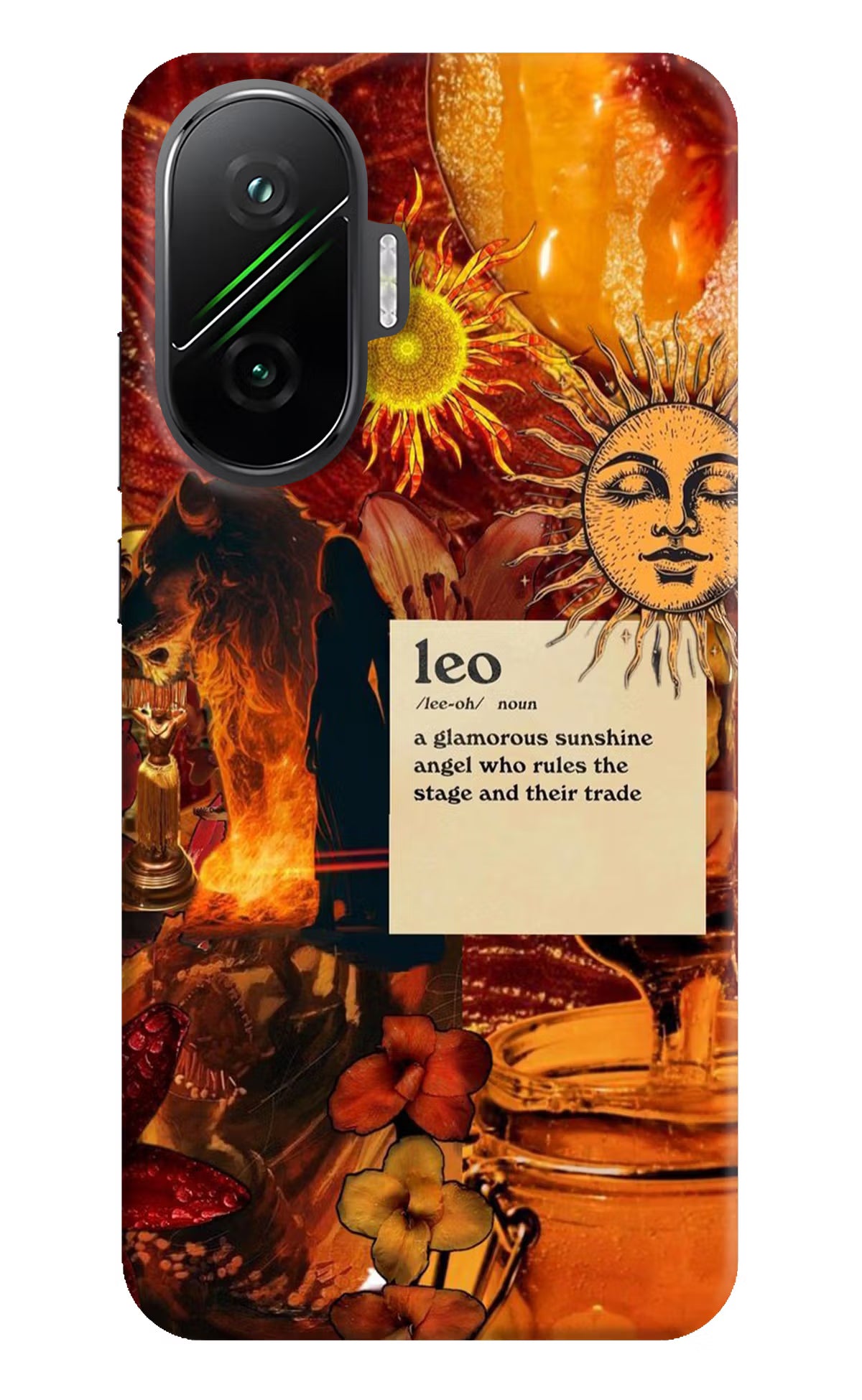 Leo Zodiac Poco F7 5G Back Cover - Leo Zodiac Poco F7 5G Back Cover Leo Zodiac Poco F7 5G Back Cover