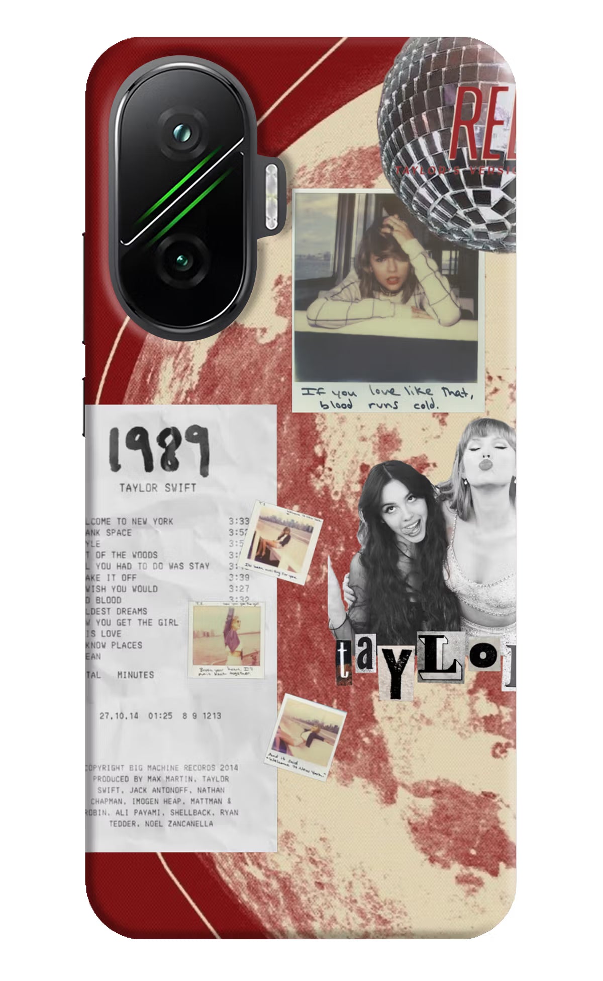 Taylor Swift Poco F7 5G Back Cover - Taylor Swift Poco F7 5G Back Cover Taylor Swift Poco F7 5G Back Cover