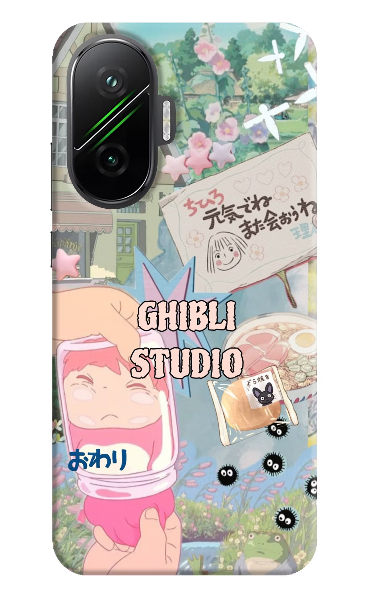 Studio Ghibli Poco F7 5G Back Cover - Studio Ghibli Poco F7 5G Back Cover Studio Ghibli Poco F7 5G Back Cover