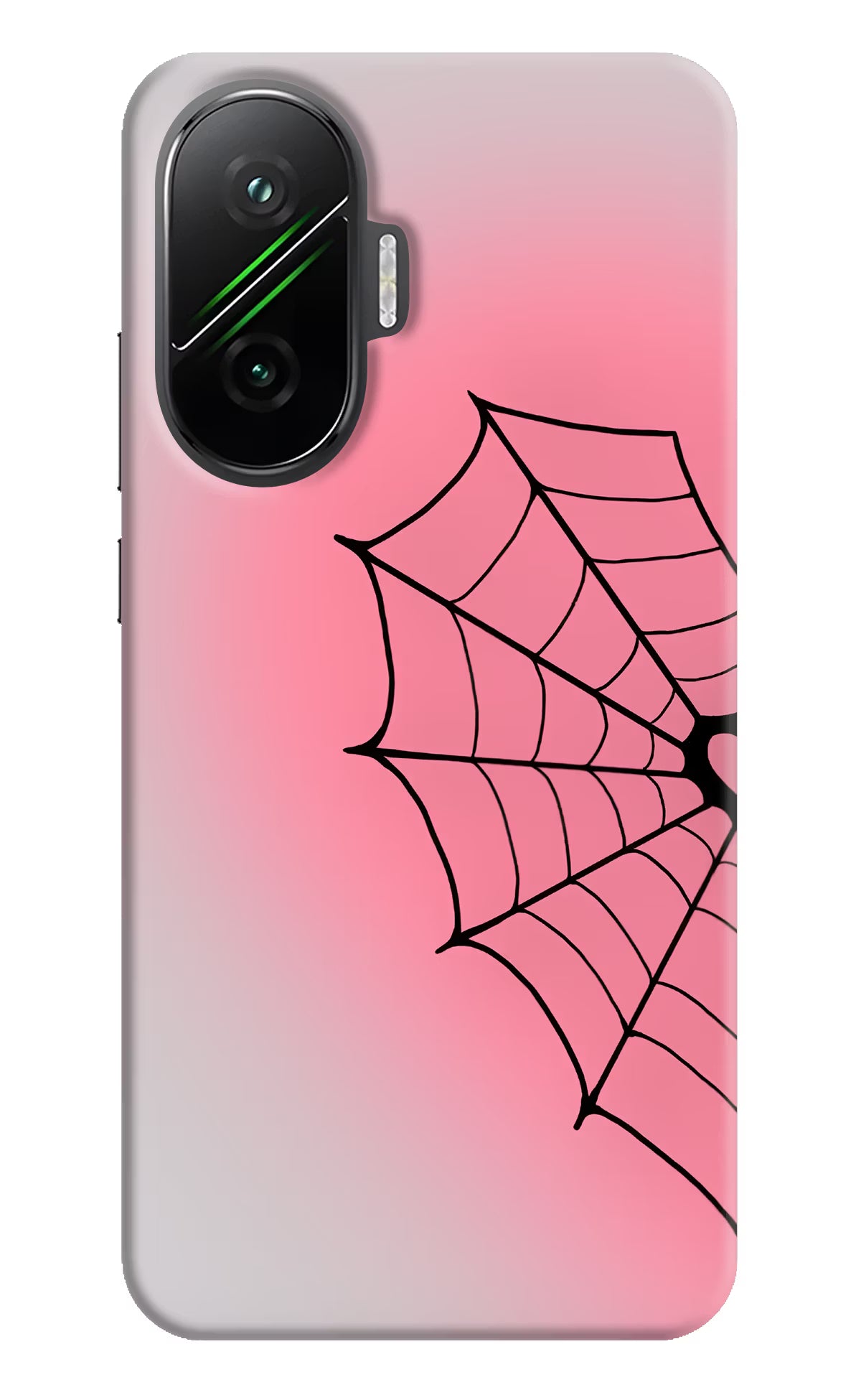 Pink Web Poco F7 5G Back Cover - Pink Web Poco F7 5G Back Cover Pink Web Poco F7 5G Back Cover