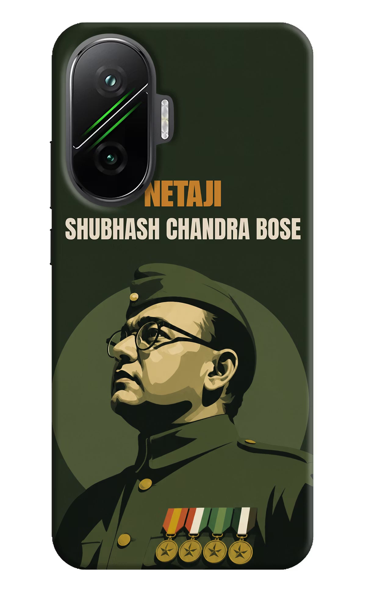 Netaji Legacy Poco F7 5G Back Cover - Netaji Legacy Poco F7 5G Back Cover Netaji Legacy Poco F7 5G Back Cover