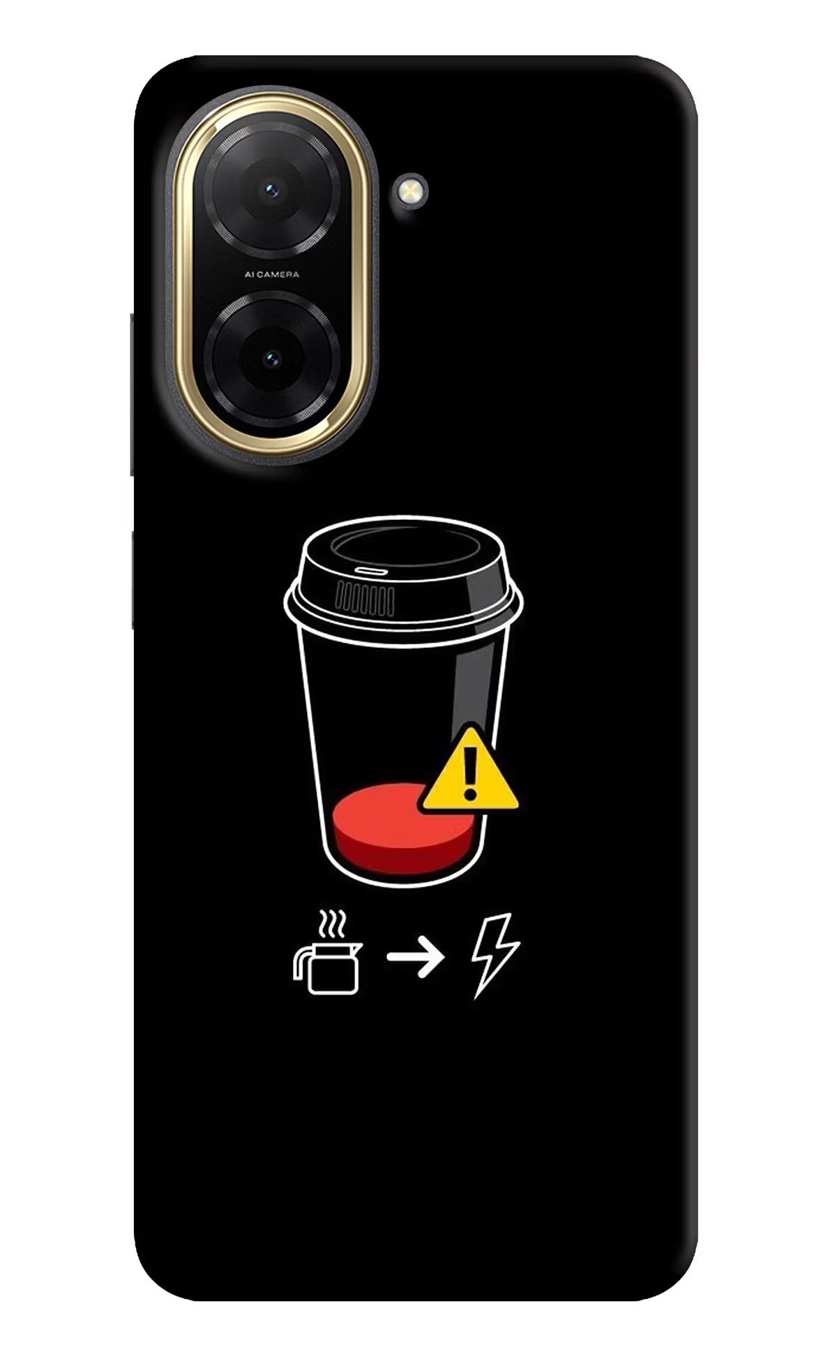 Coffee Redmi A5 Back Cover - Coffee Redmi A5 Back Cover Coffee Redmi A5 Back Cover