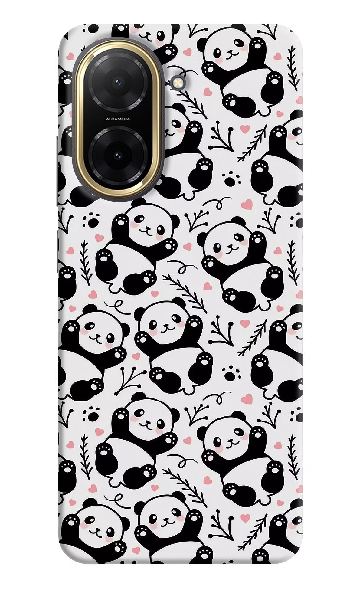Cute Panda Redmi A5 Back Cover - Cute Panda Redmi A5 Back Cover Cute Panda Redmi A5 Back Cover