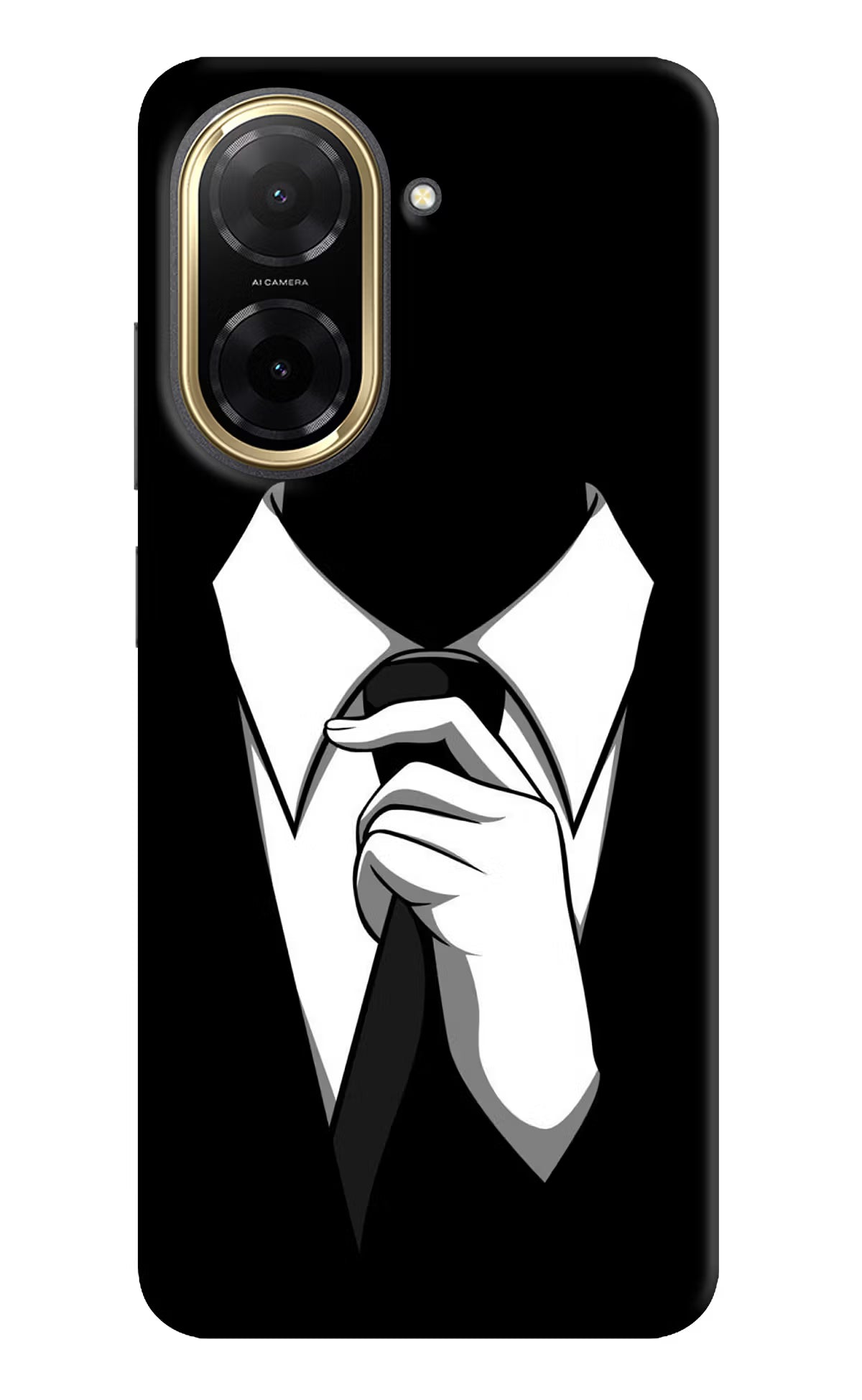 Black Tie Redmi A5 Back Cover - Black Tie Redmi A5 Back Cover Black Tie Redmi A5 Back Cover