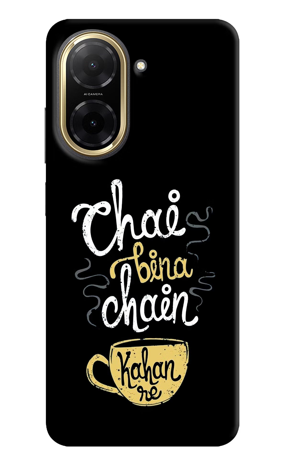 Chai Bina Chain Kaha Re Redmi A5 Back Cover - Chai Bina Chain Kaha Re Redmi A5 Back Cover Chai Bina Chain Kaha Re Redmi A5 Back Cover